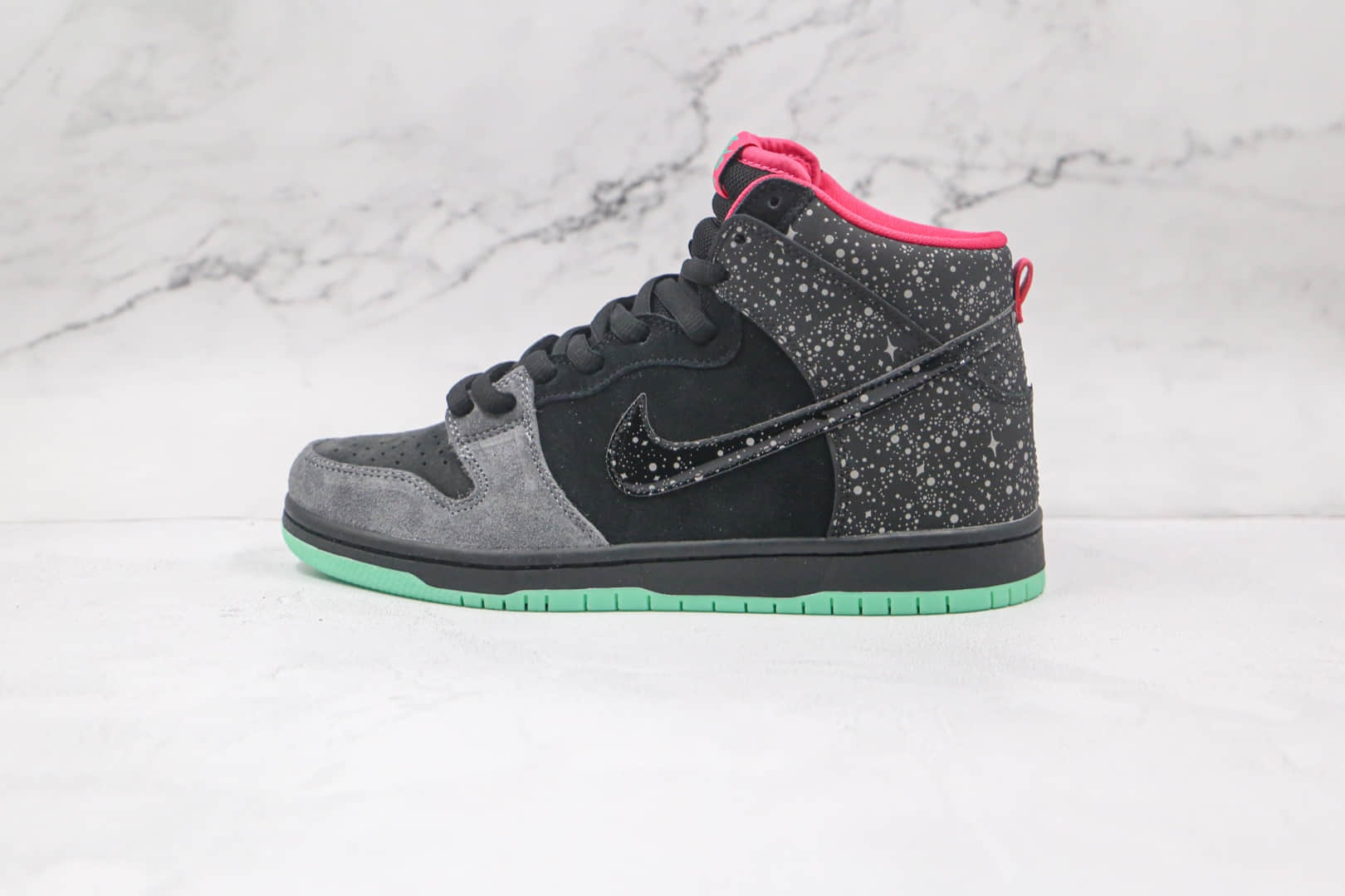 耐克Nike Dunk SB Yeezy纯原版本高帮DUNK椰子夜光北极光板鞋内置Zoom气垫原档案数据开发 货号:313171-063
