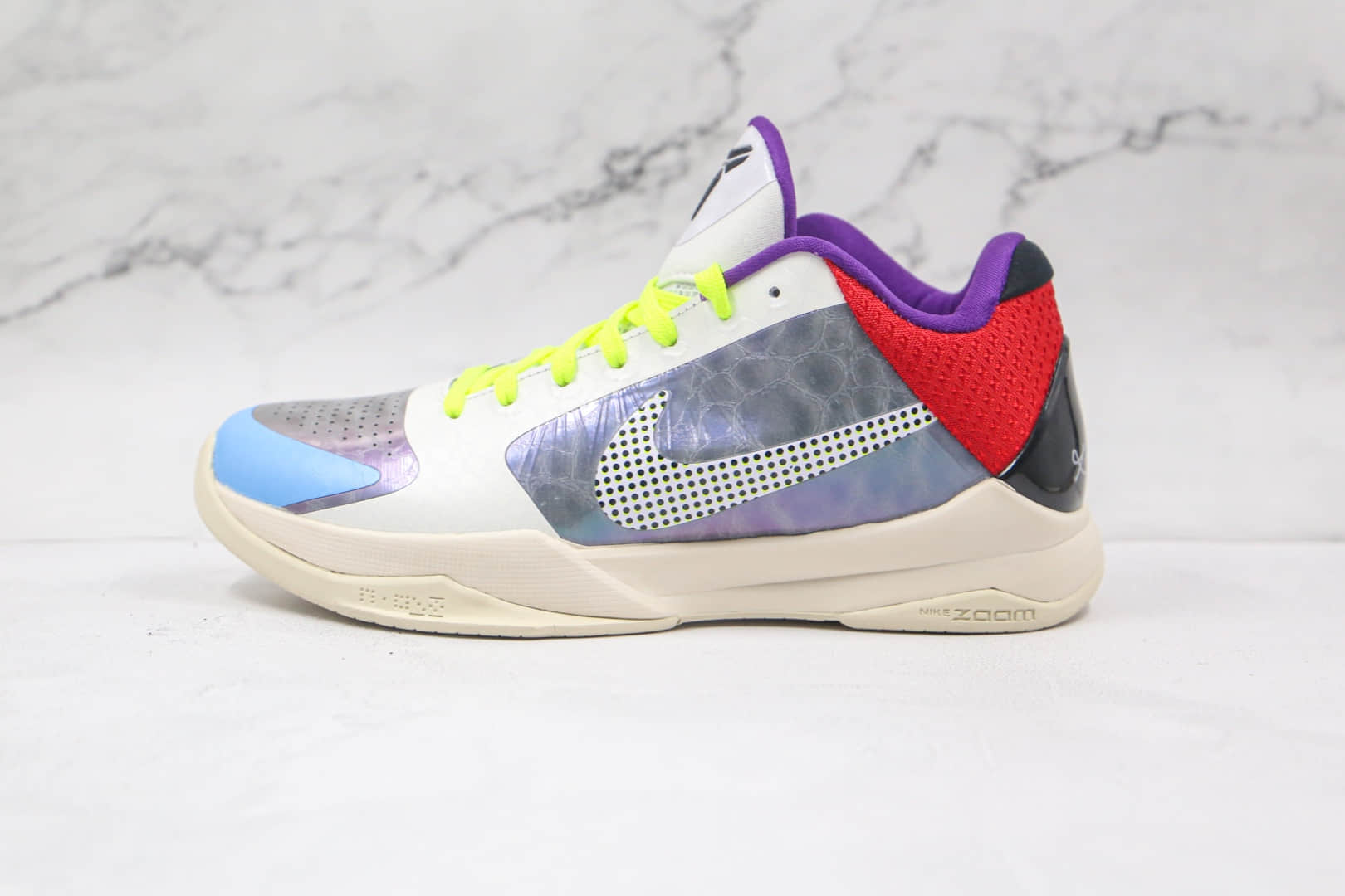 耐克Nike Kobe 5 Protro PJ TuckerPE纯原版本科比5代淡奶油颗粒灰塔克多色篮球鞋内置真实碳板支持实战 货号:CD4991-004