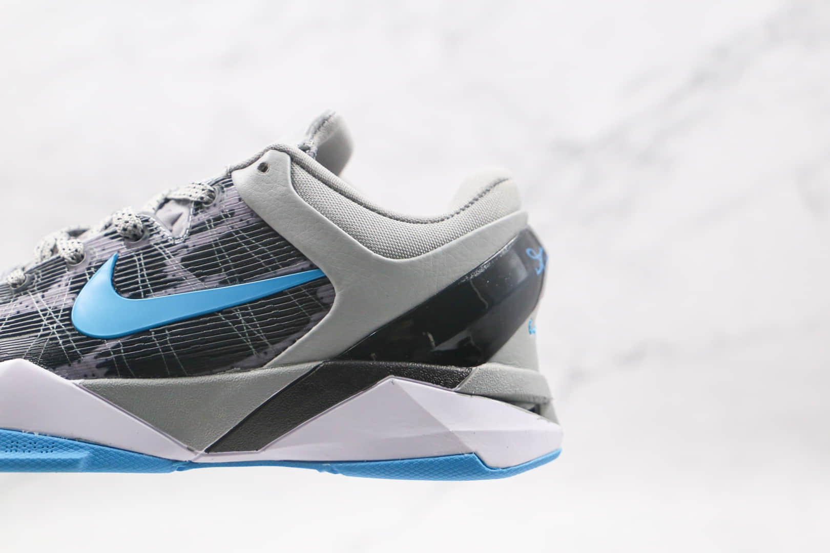 耐克Nike Kobe 7“Grey Cheetah”公司级版本科比7灰豹限定版篮球鞋原版一致配置 货号:488370-002