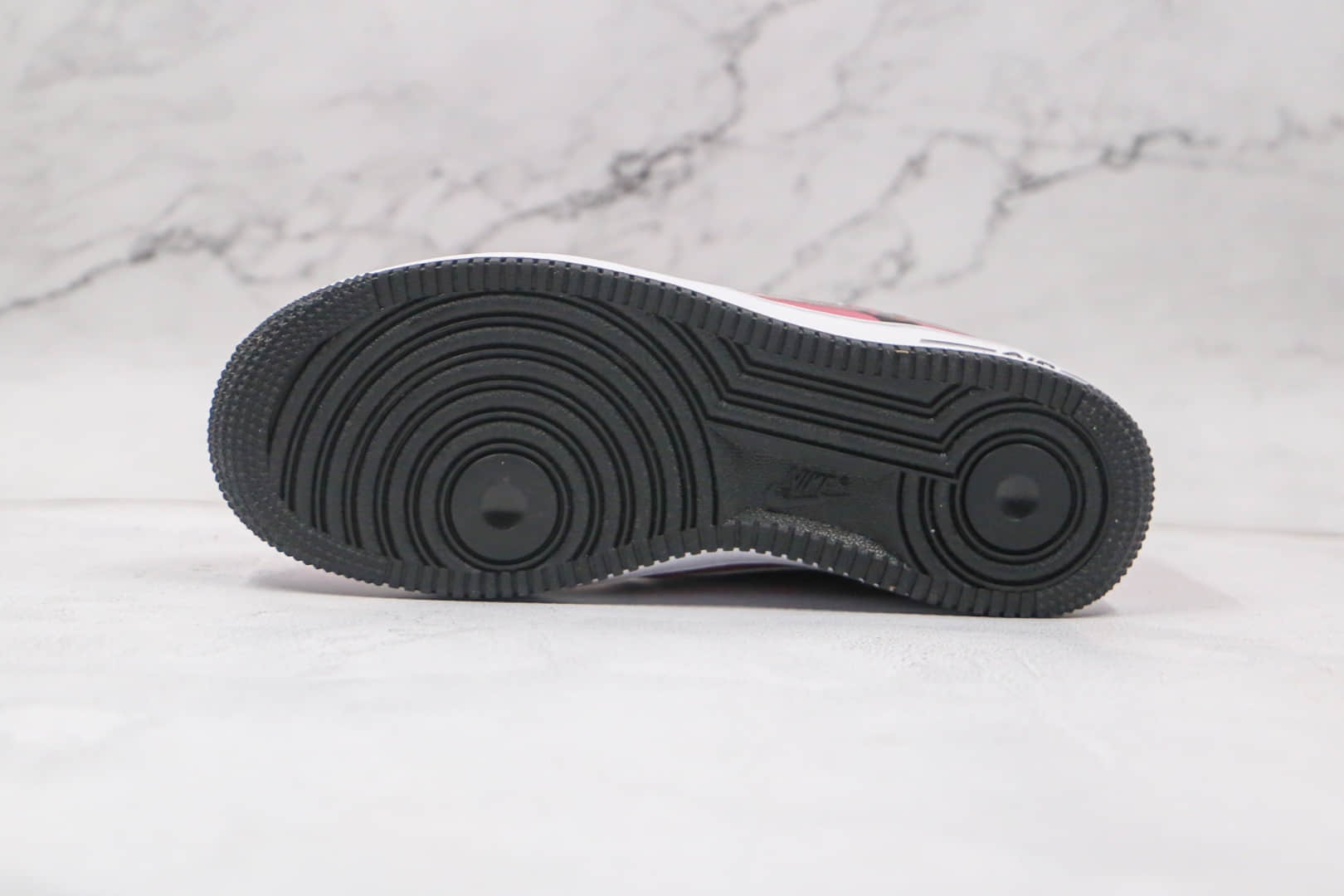 耐克Nike Air Force 1 LVB KSA纯原版本低帮空军一号玫红粉色皮面刺绣3M反光勾板鞋正确鞋面材质 货号:CT4683-600