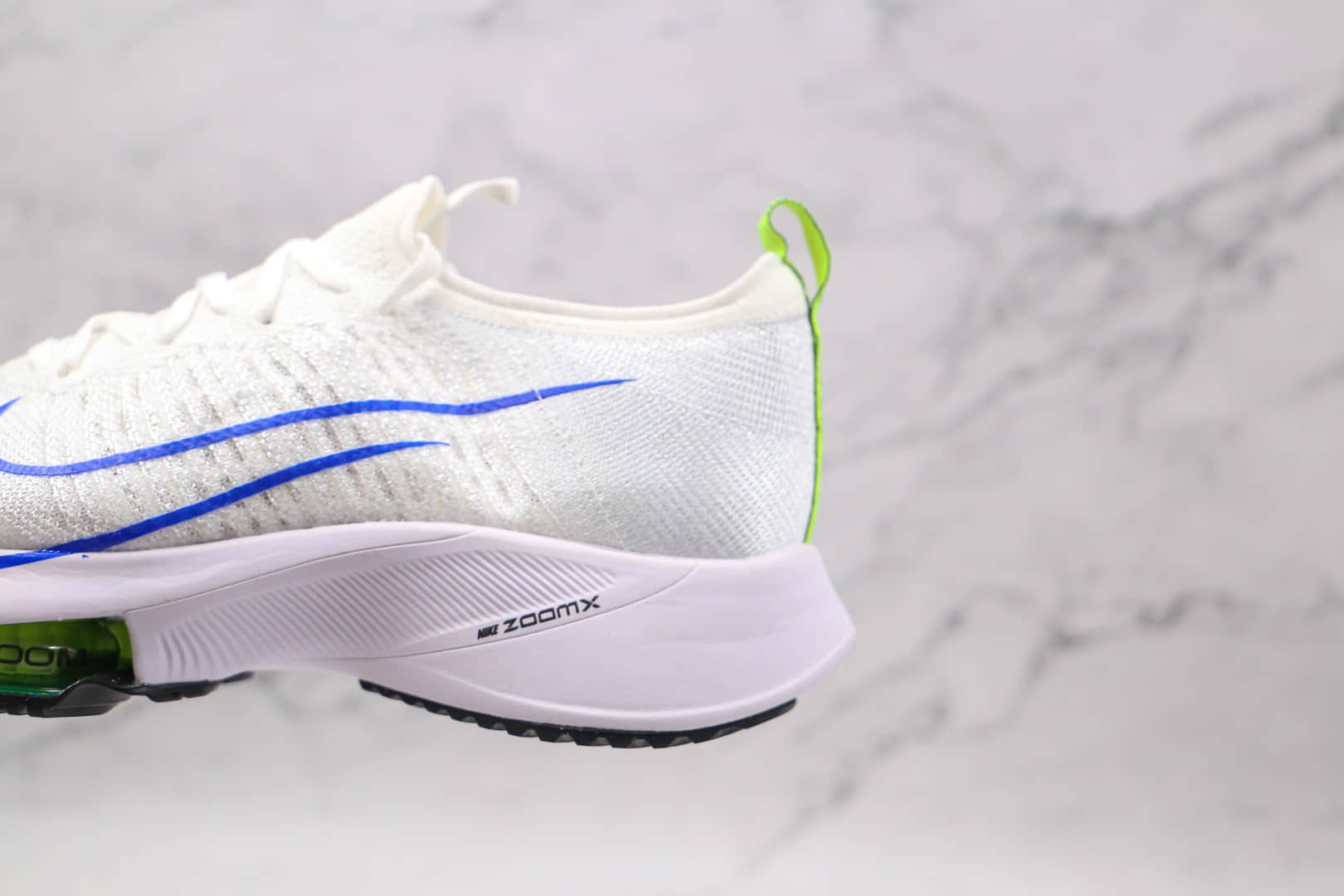 耐克Nike Air Zoom Alphafly NEXT%纯原版本马拉松白蓝色气垫慢跑鞋原盒原标原楦头纸板打造 货号:CI9923-103