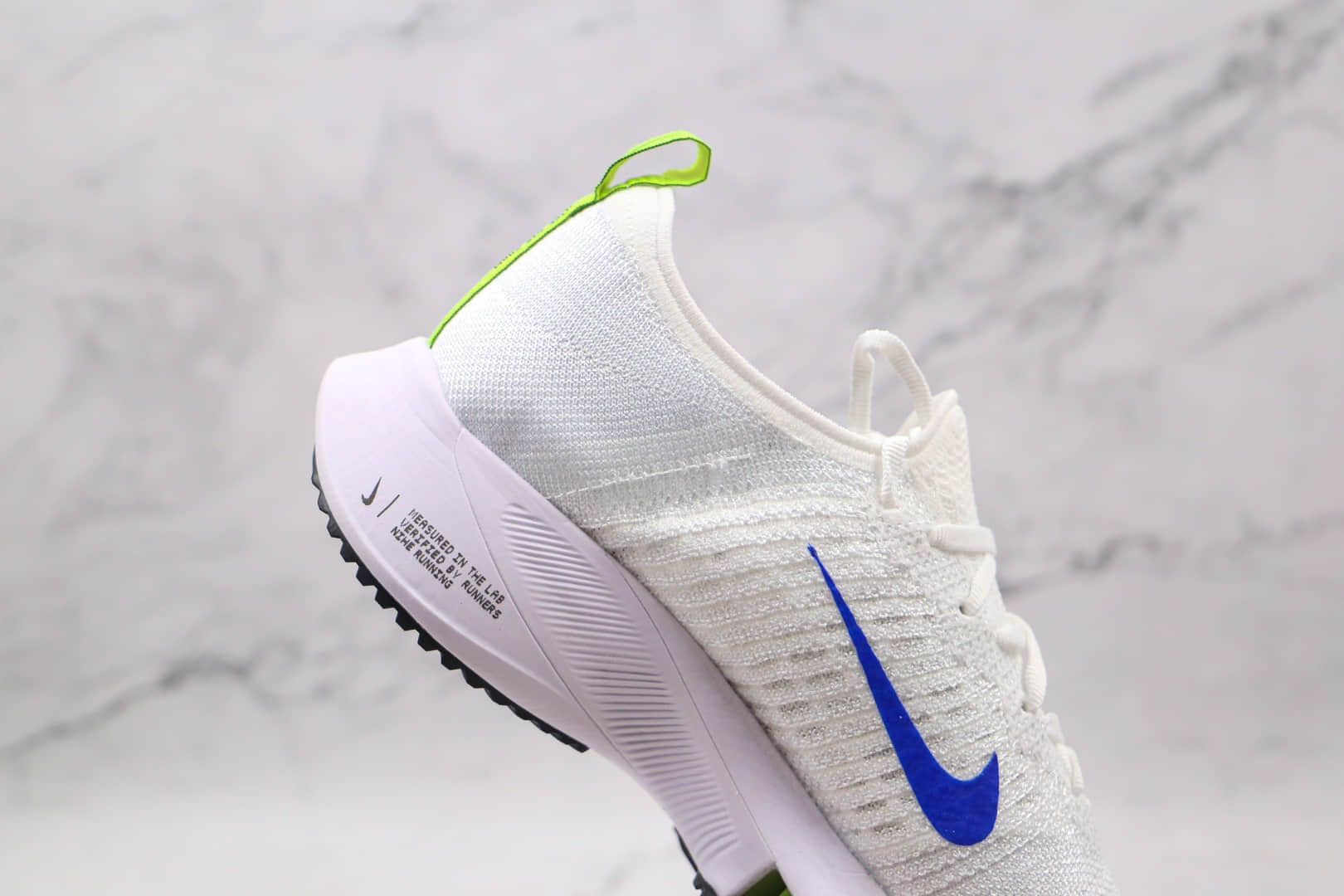 耐克Nike Air Zoom Alphafly NEXT%纯原版本马拉松白蓝色气垫慢跑鞋原盒原标原楦头纸板打造 货号:CI9923-103