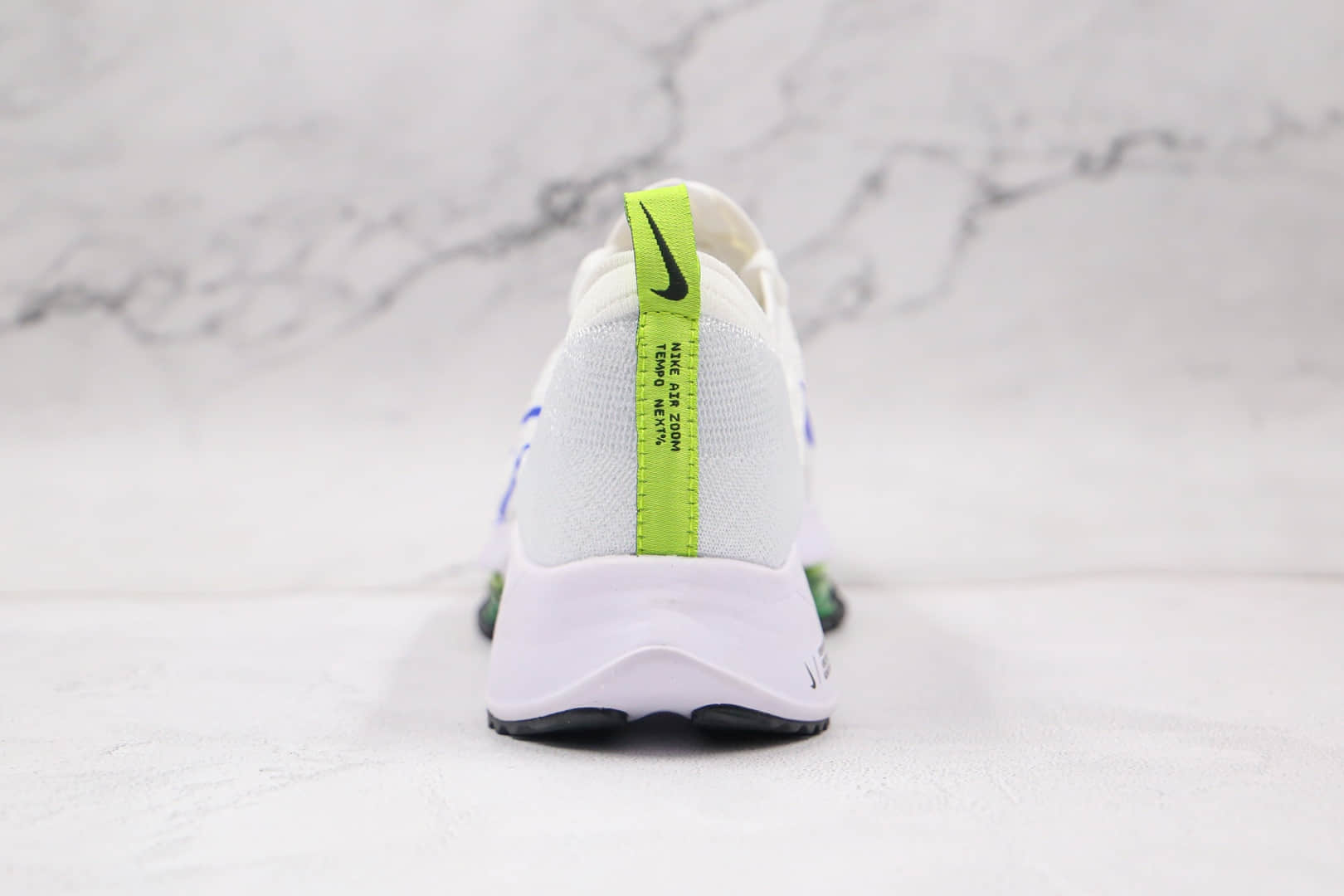 耐克Nike Air Zoom Alphafly NEXT%纯原版本马拉松白蓝色气垫慢跑鞋原盒原标原楦头纸板打造 货号:CI9923-103