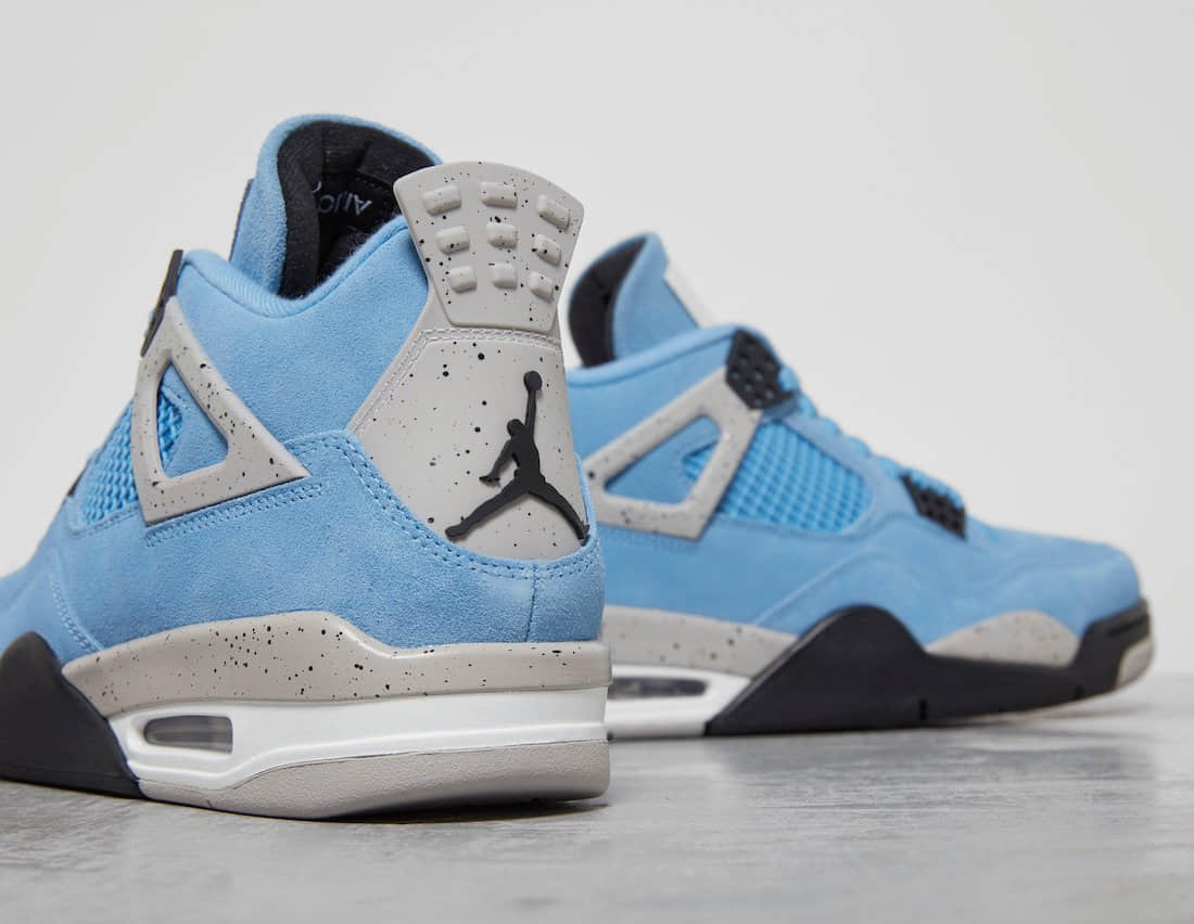 北卡蓝AJ4最新实物释出！TS联名平替！ 货号：CT8527-400