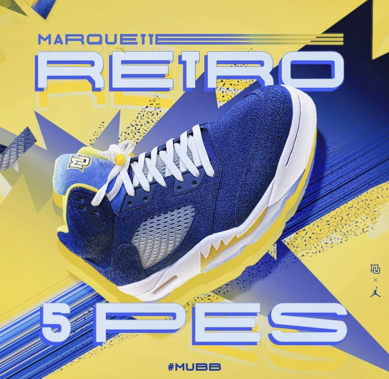 马奎特大学AJ5 PE首度曝光!有点抢眼!