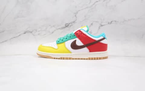 耐克Nike SB Low Free 99纯原版本低帮SB DUNK彩色鸳鸯拼接板鞋内置Zoom气垫 货号：DH0952-100