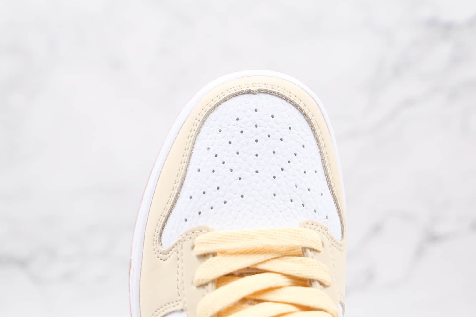 耐克Nike Dunk Low Lemon Drop纯原版本低帮DUNK柠檬米白黄板鞋原楦头纸板打造 货号:DJ6902-700