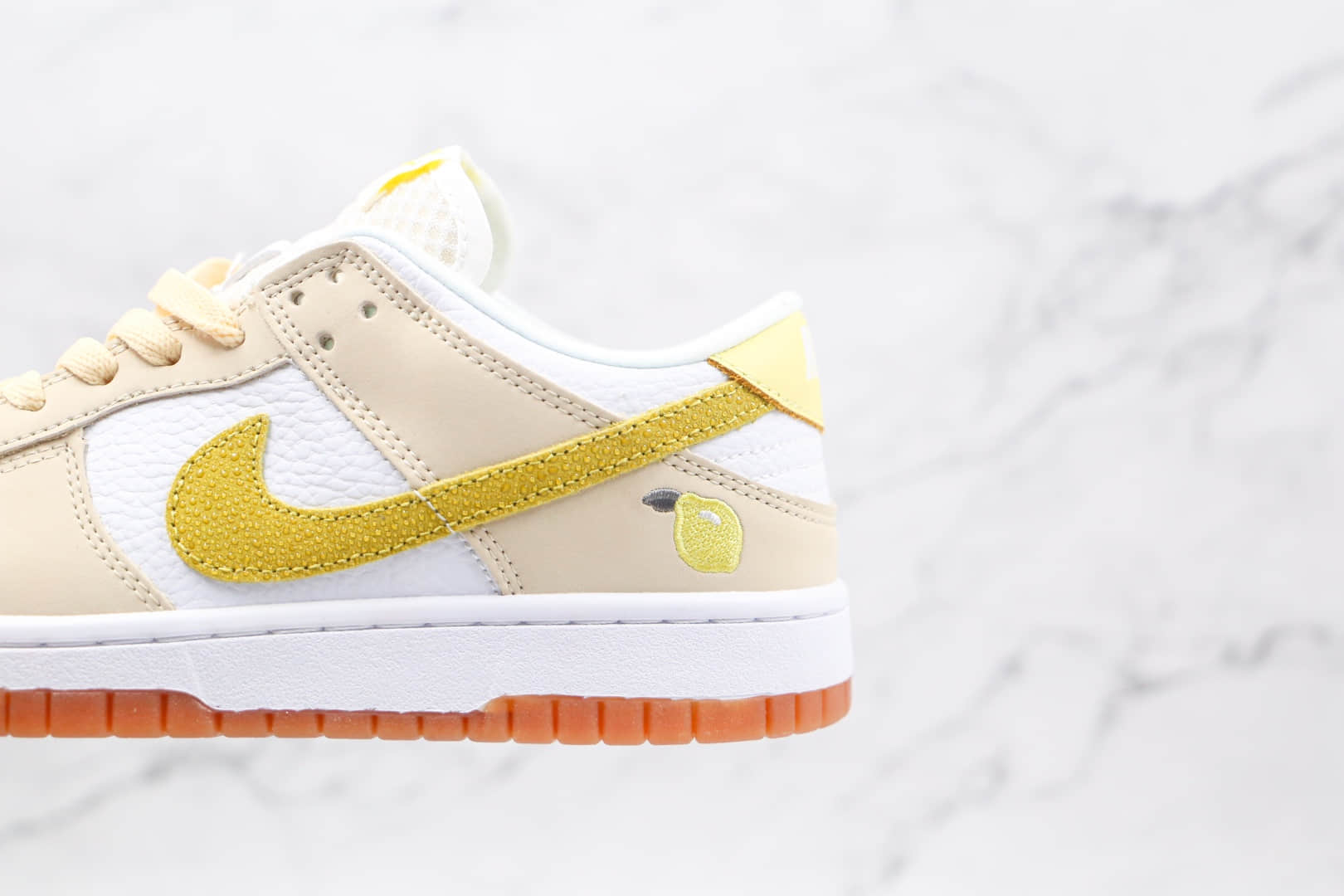 耐克Nike Dunk Low Lemon Drop纯原版本低帮DUNK柠檬米白黄板鞋原楦头纸板打造 货号:DJ6902-700