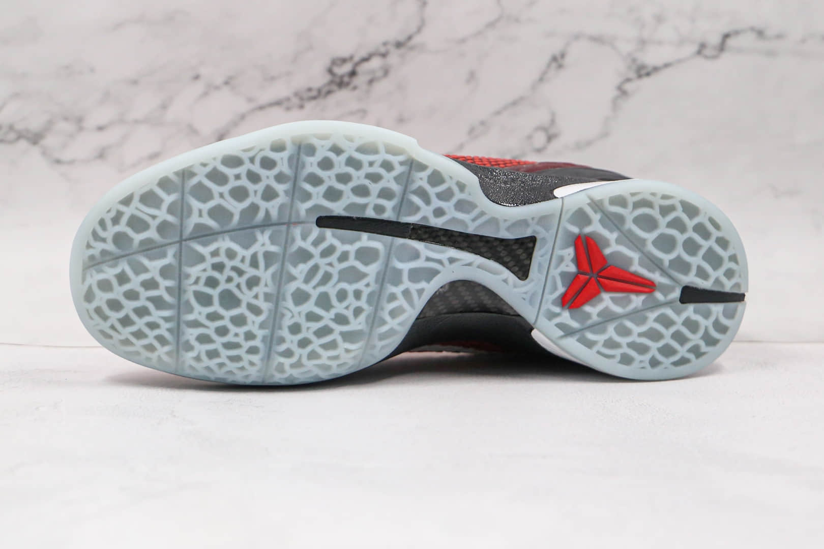 耐克Nike Zoom Kobe VI灭世纯原版本科比6代全明星黑红色篮球鞋内置气垫碳板支持实战 货号:448693-600