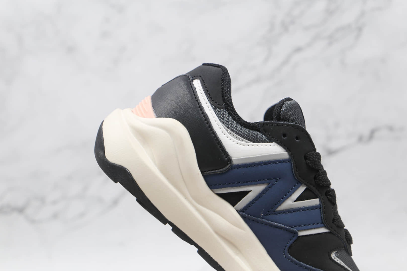 新百伦New Balance 5740纯原版本黑蓝色NB5740复古慢跑鞋原档案数据开发 货号:W5740LB