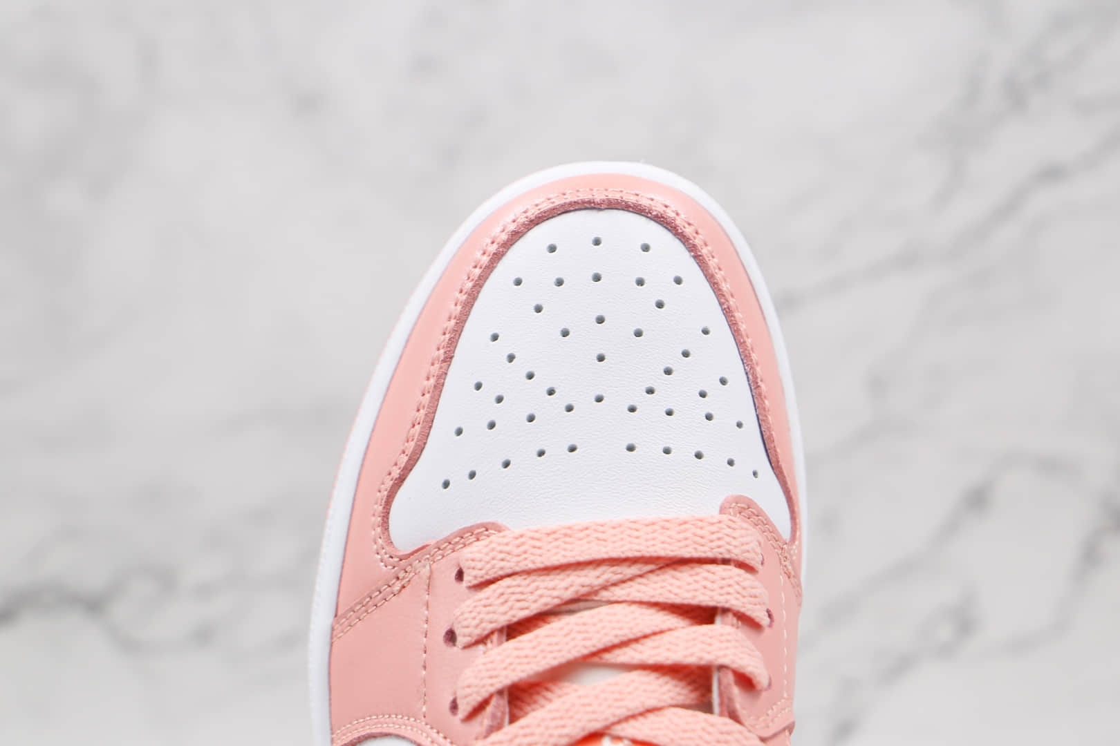 乔丹Air Jordan 1 Low纯原版本低帮AJ1黑勾北极粉板鞋原档案数据开发 货号：553560-800