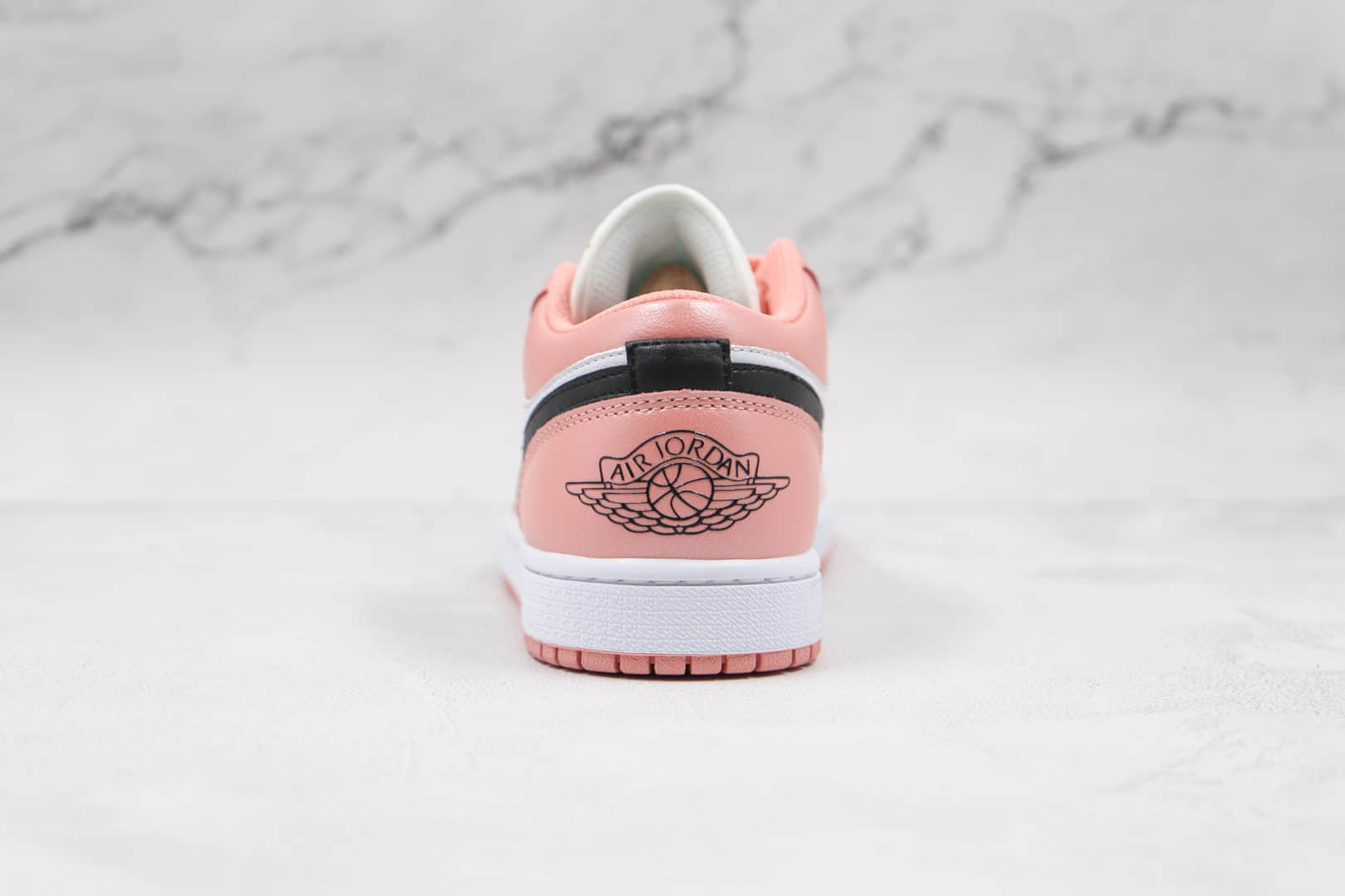 乔丹Air Jordan 1 Low纯原版本低帮AJ1黑勾北极粉板鞋原档案数据开发 货号：553560-800