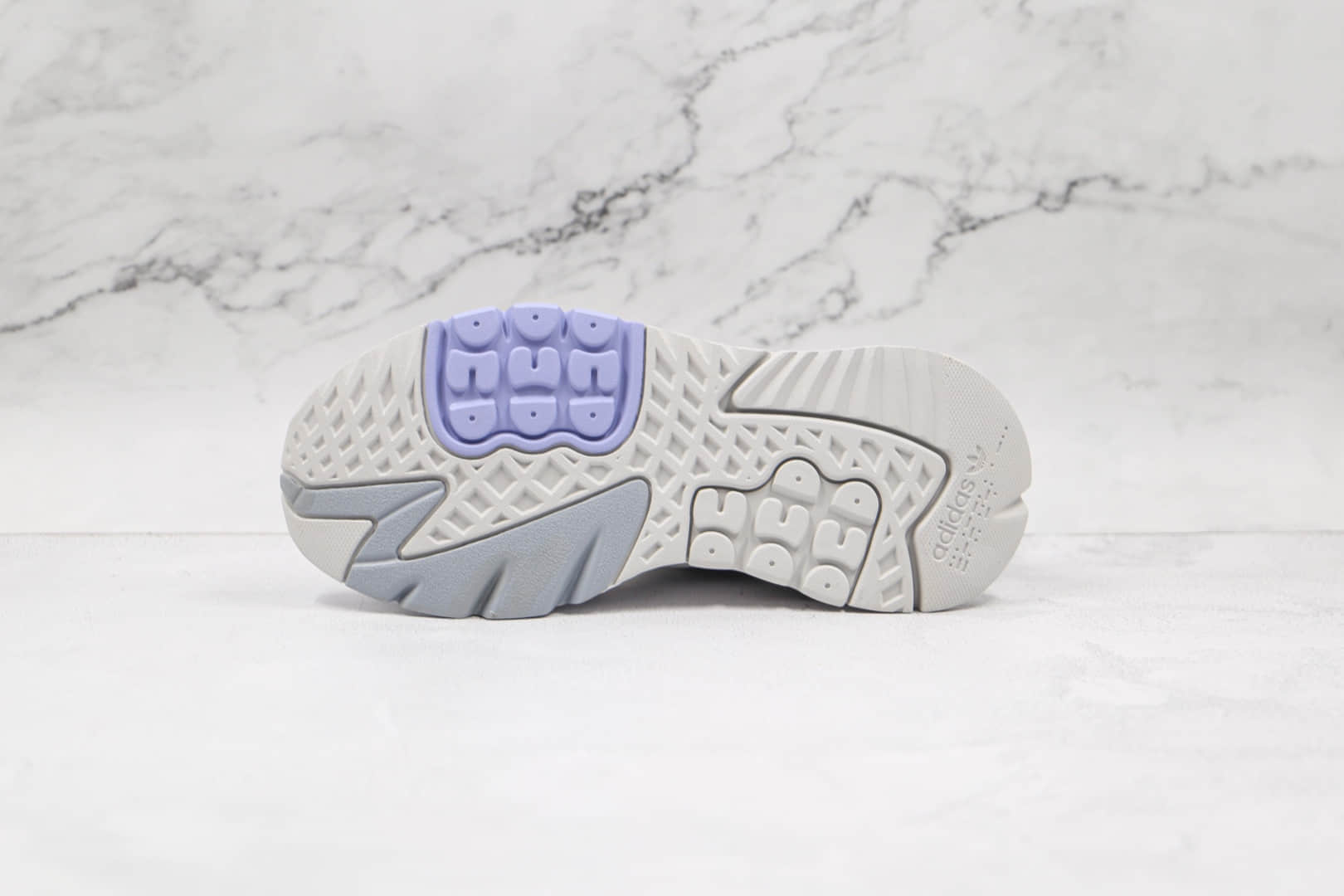 阿迪达斯Adidas Nite Jogger 2019 Boost纯原版本夜行者一代白紫色爆米花跑鞋原档案数据开发 货号：HO3250