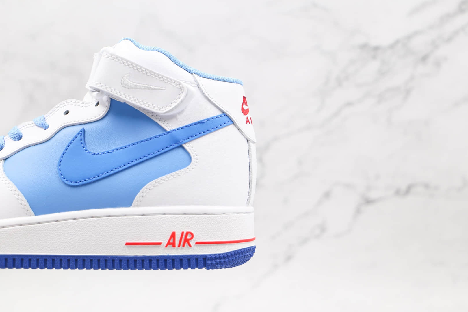 耐克Nike Air Force 1 07 Mid纯原版本中帮AJ1拼色空军一号板鞋原档案数据开发 货号：CD0884-126