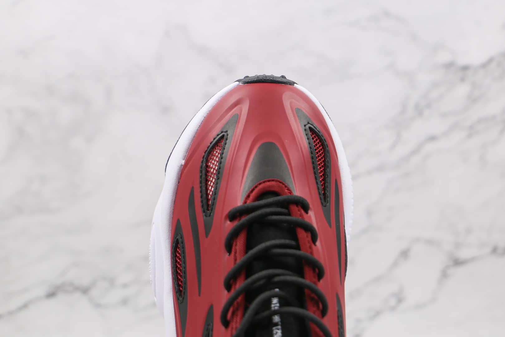 阿迪达斯Adidas original Ozweego Celox纯原版本水管二代皮面酒红色老爹鞋原楦头纸板打造 货号:G57961