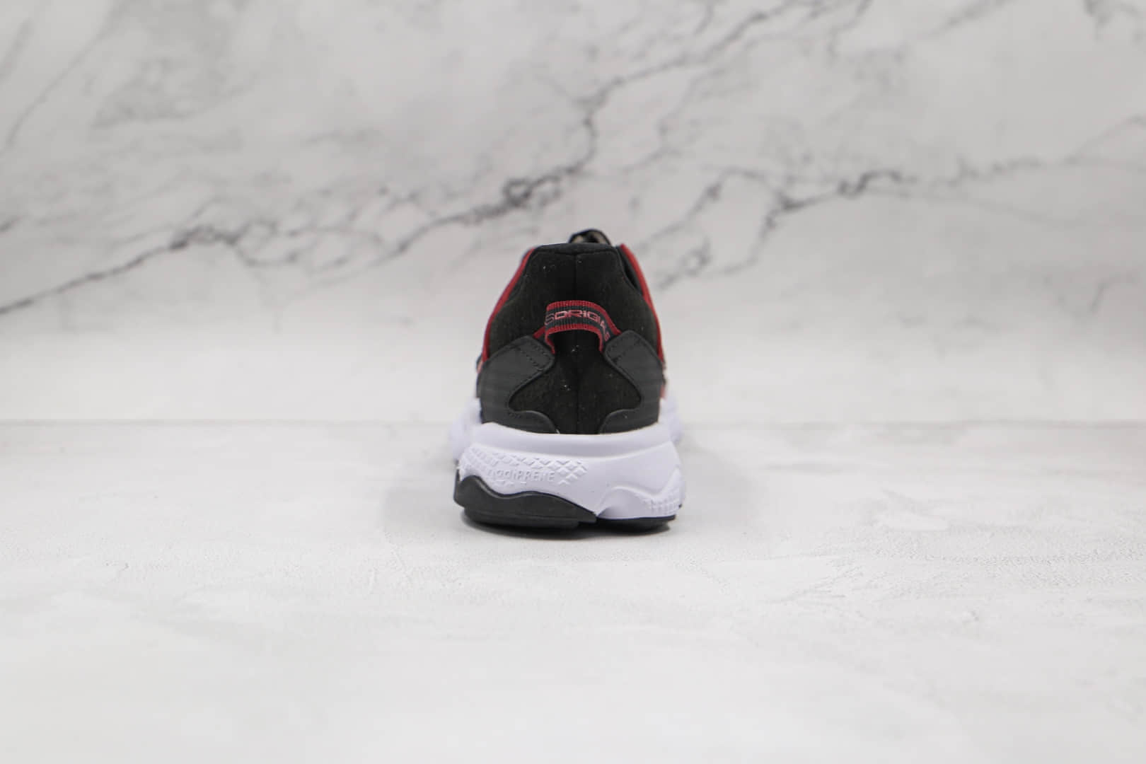 阿迪达斯Adidas original Ozweego Celox纯原版本水管二代皮面酒红色老爹鞋原楦头纸板打造 货号:G57961