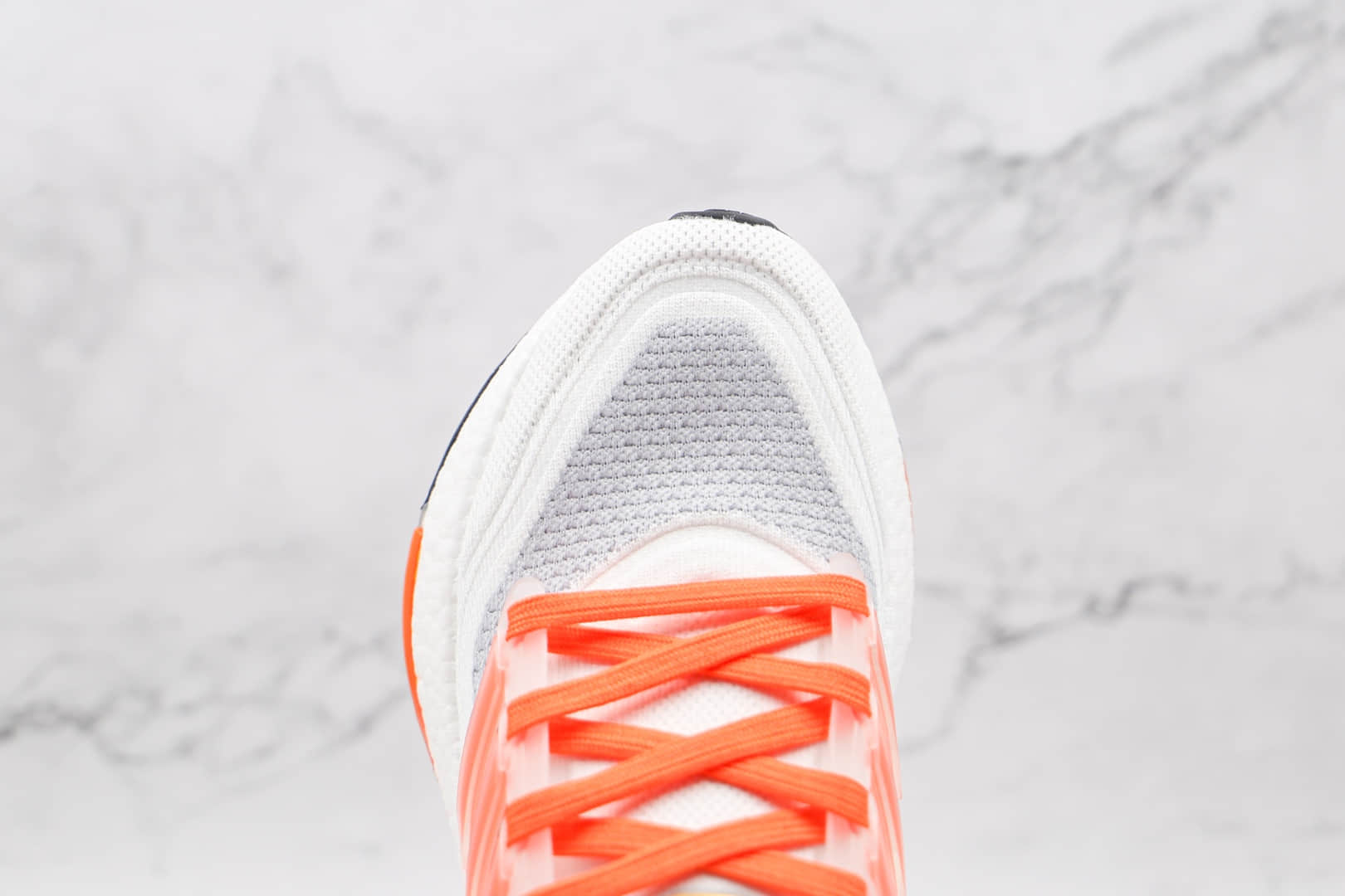 阿迪达斯adidas ultra boost 2021纯原版本UB7.0灰橙色爆米花跑鞋原档案数据开发 货号：FY0375