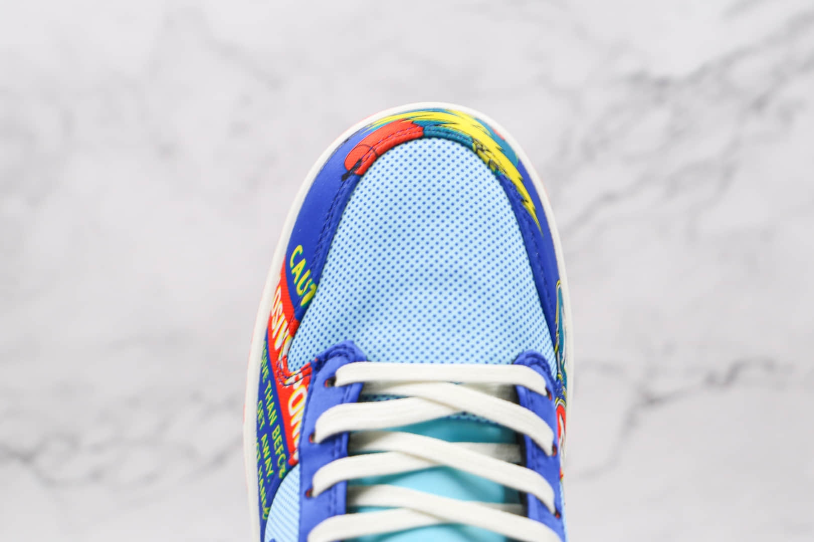 耐克Nike Dunk Low Firecracker纯原版本低帮SB DUNK蓝红鞭炮刮刮乐板鞋原档案数据开发 货号：DH4966-446