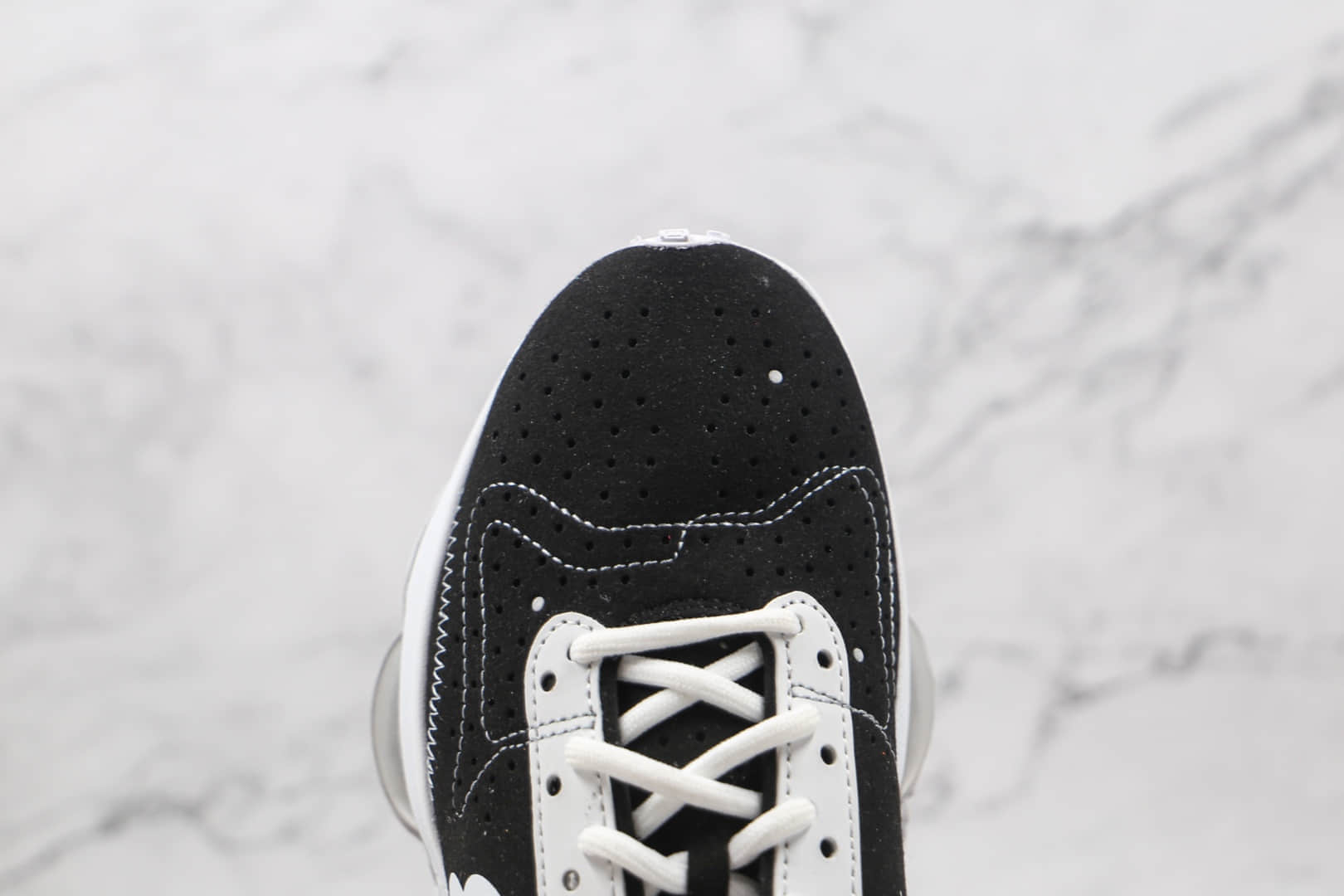 耐克Nike Air Zoom Type N.354公司级版本华夫跑鞋解构老爹鞋白黑鸳鸯双钩原楦打造 货号：DB2622-001