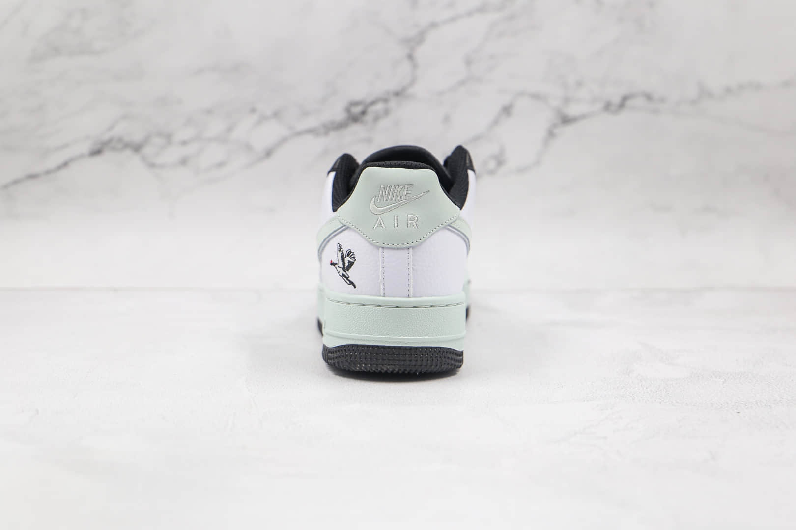 耐克Nike Air Force 1 Low Milky Stork纯原版本低帮空军一号银鹳白绿色板鞋原档案数据开发 货号:DA8482-100