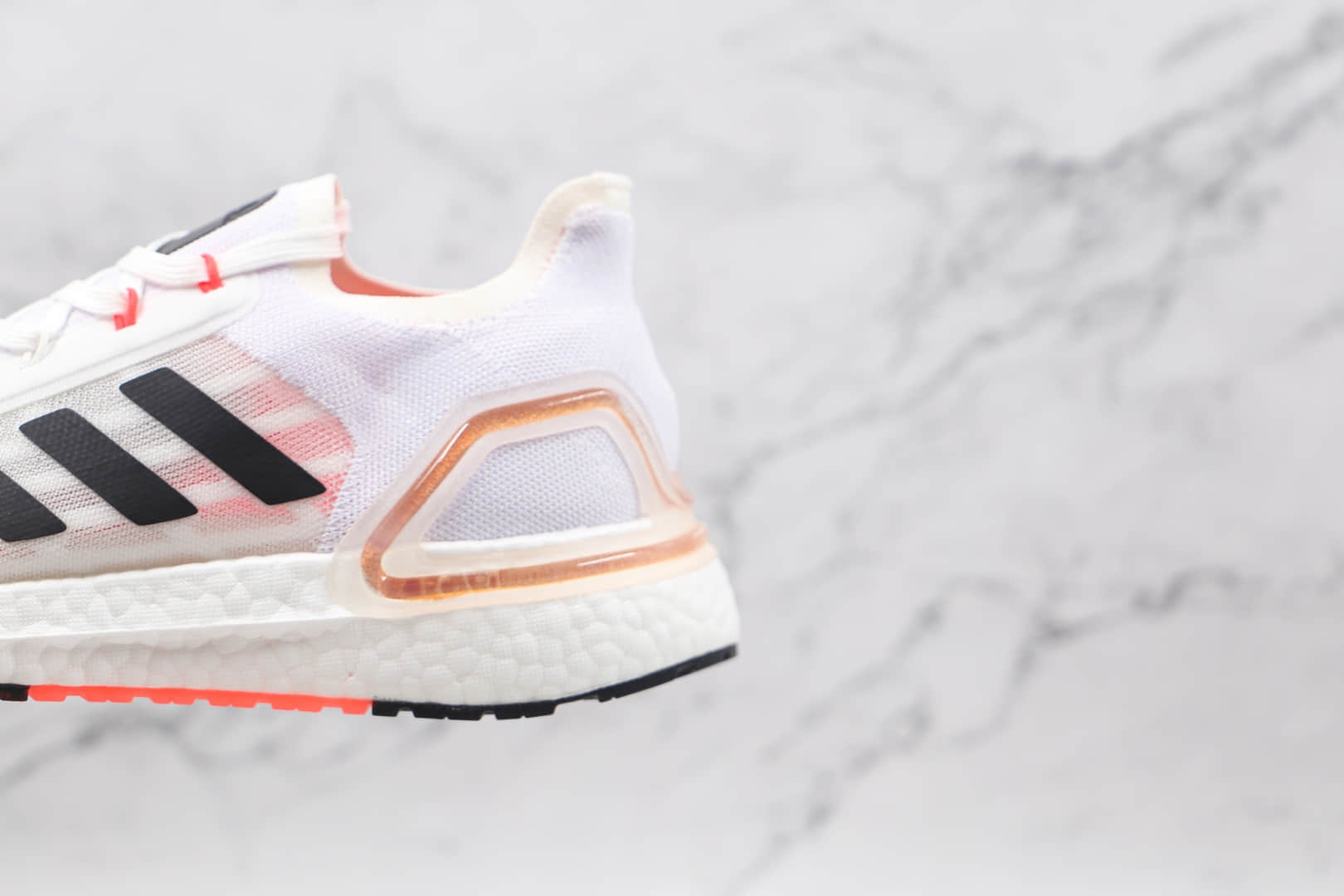 阿迪达斯Adidas ULTRABOOST S.RDY纯原版本网面白黑橘色UB爆米花跑鞋原档案数据开发 货号：FW9771