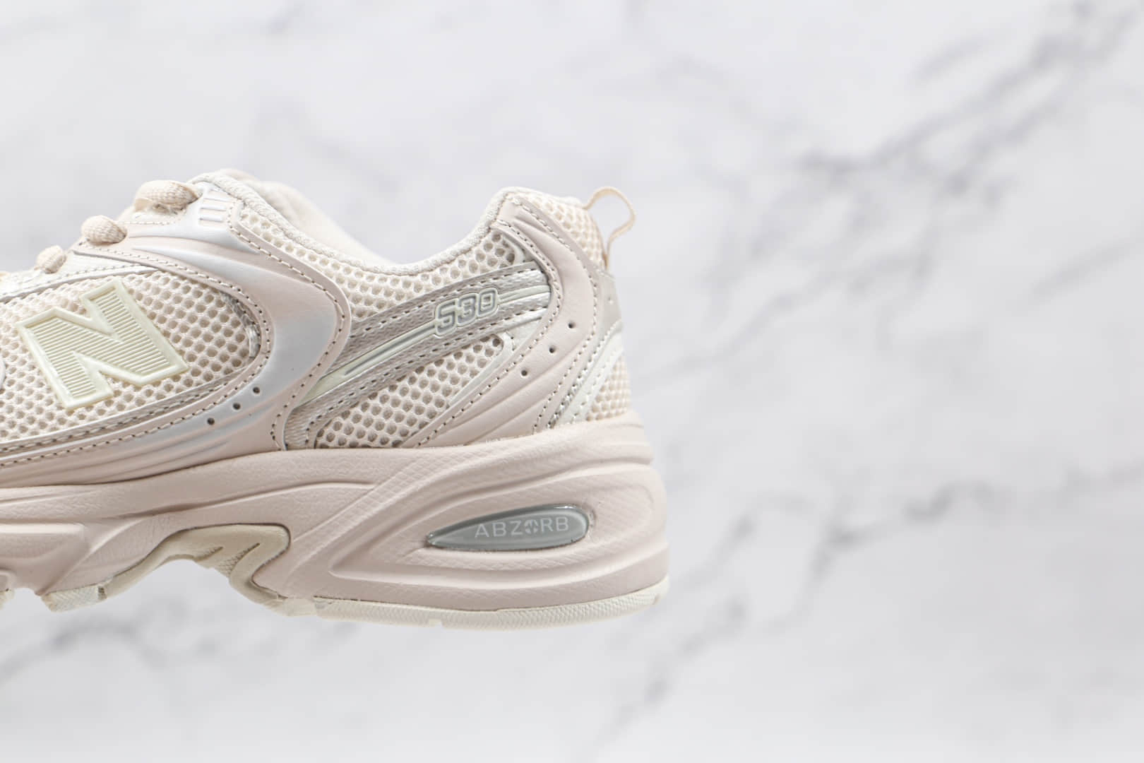 新百伦New Balance 530公司级版本小红书爆款网面复古跑鞋NB530奶茶色原档案数据打造 货号:MR530AA1