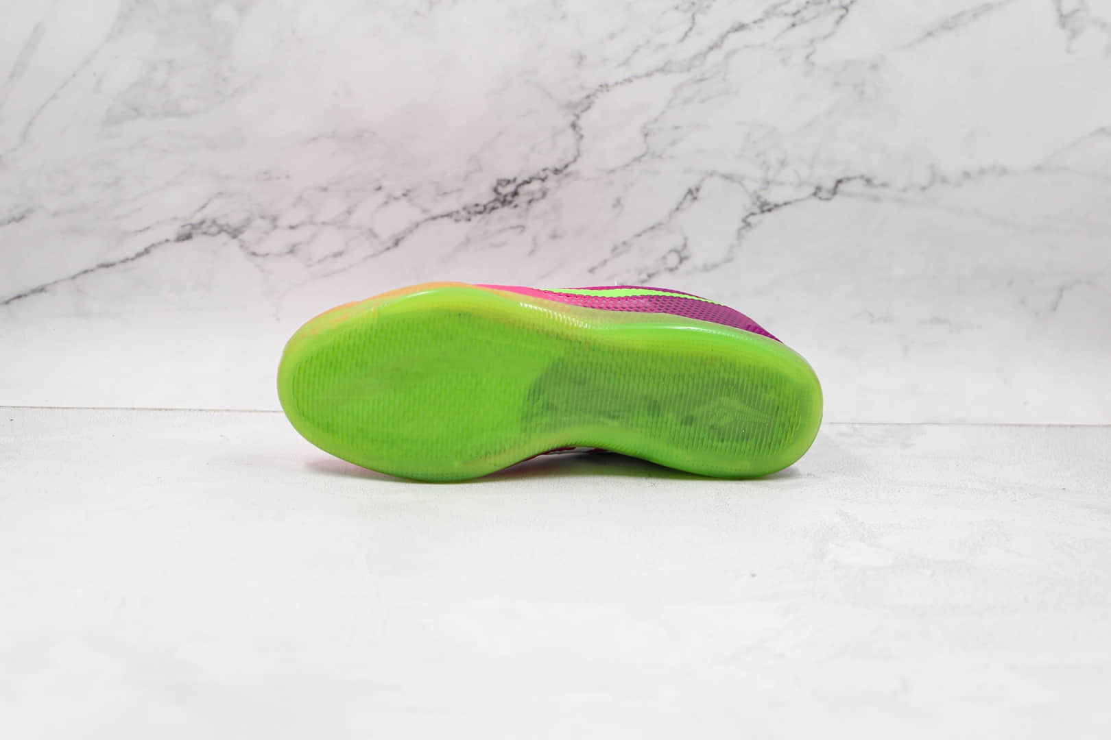 耐克Nike Kobe 11 E纯原版本科比11刺客绿紫色篮球鞋网面运动鞋支持实战 货号：836184-635