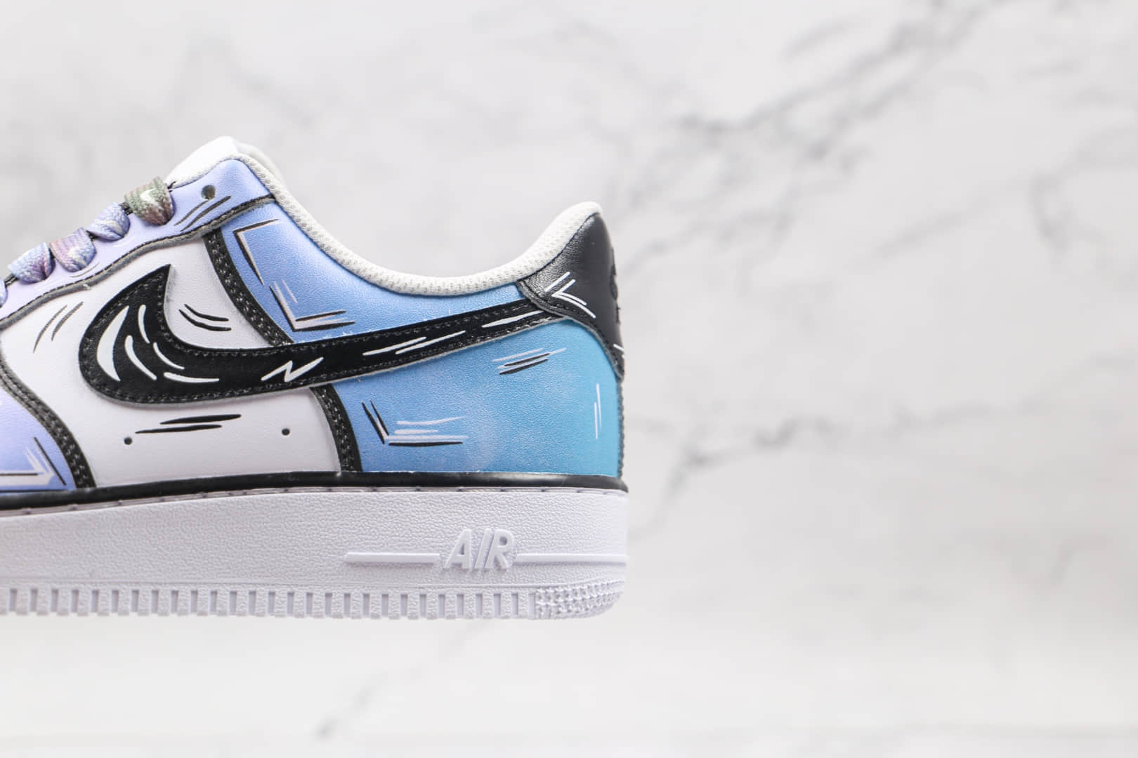 耐克Nike Air Force 1 Low 07纯原版本低帮空军一号二次元棉花糖涂鸦板鞋内置气垫 货号:CW2288-211