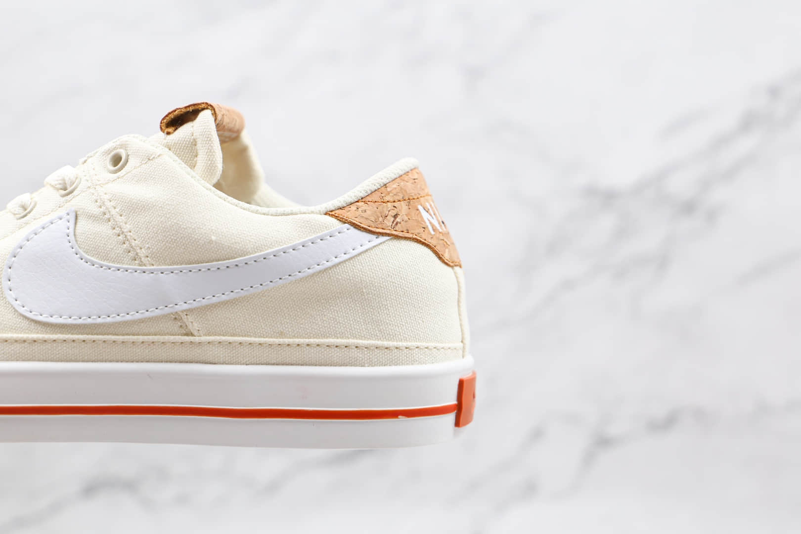 耐克Nike Court Legacy纯原版本帆布鞋米白复古板鞋原盒原标 货号:DC7904-100