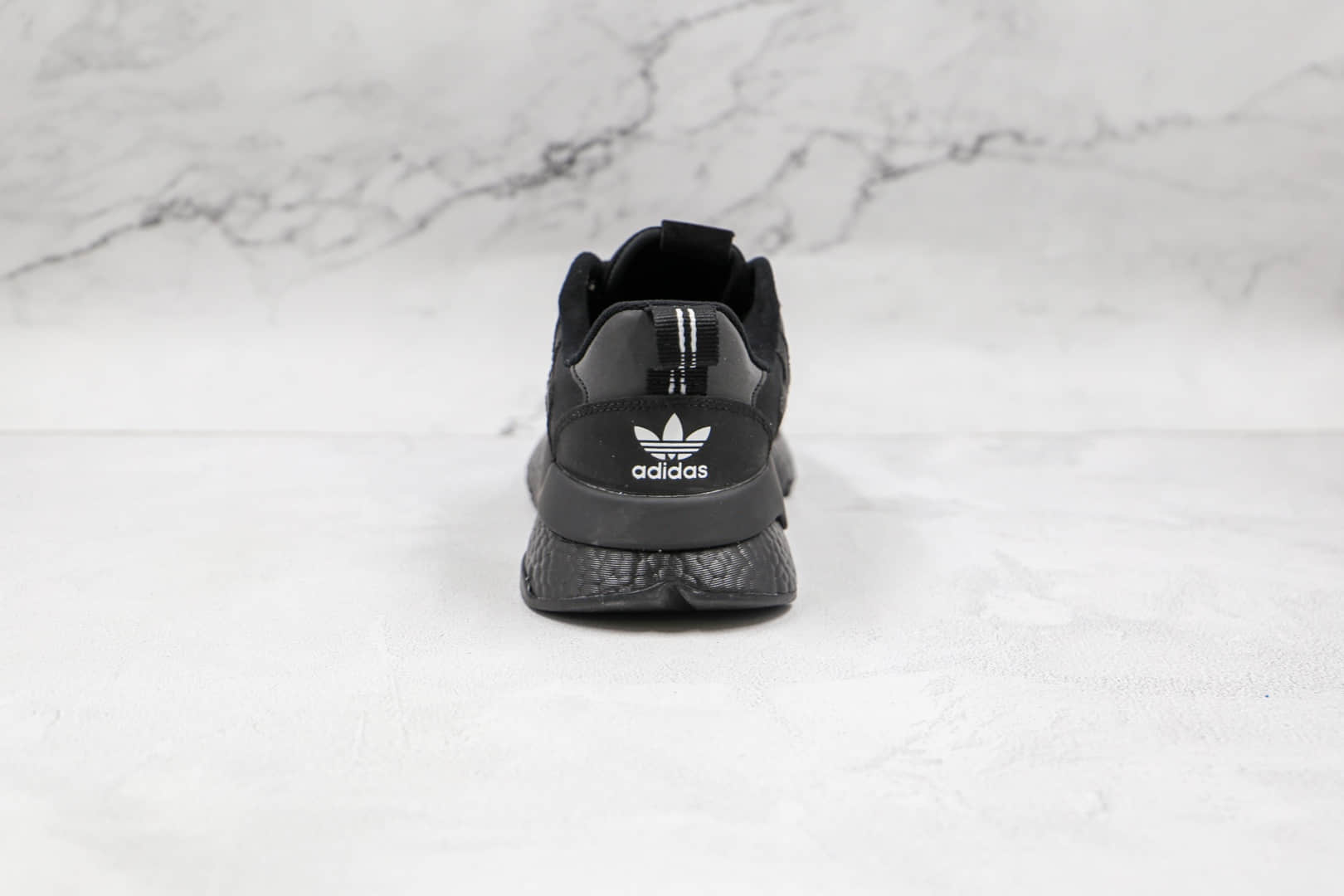 阿迪达斯Adidas Nite Jogger 2021 Boost纯原版本夜行者一代黑色爆米花跑鞋原楦头纸板打造 货号:FZ3661