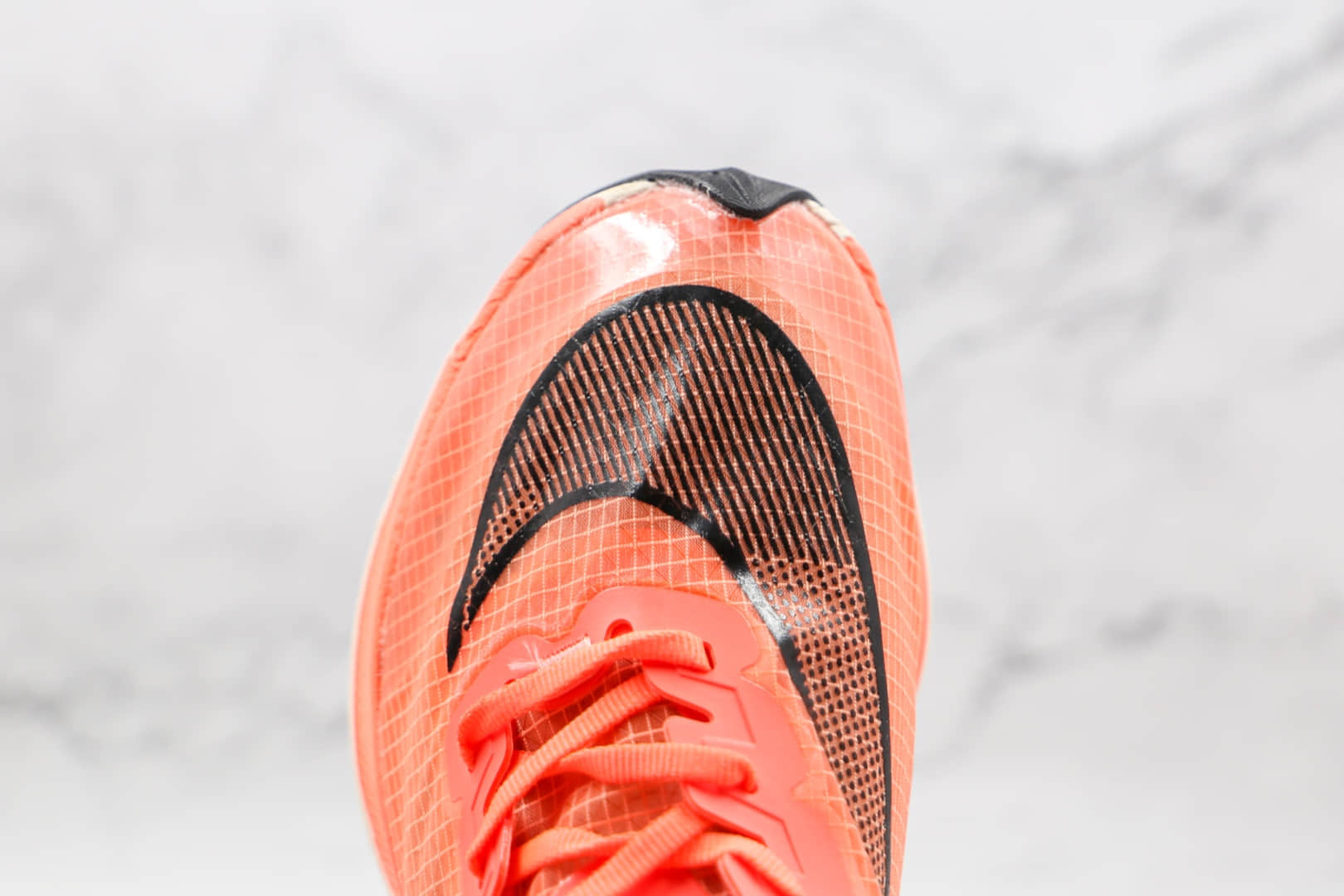 耐克Nike ZoomX Vaporfly Next%纯原版本马拉松橙色NEXT%半透明网纱跑步鞋原档案数据开发 货号：AO4568-800