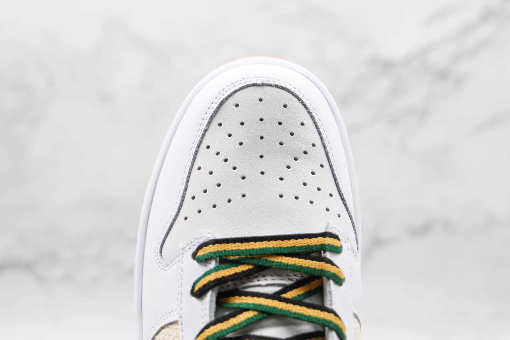 耐克NIKE DUNK SB LOW纯原版本低帮SB DUNK夏威夷白黄色帆布板鞋内置后跟Zoom气垫 货号：308608-011