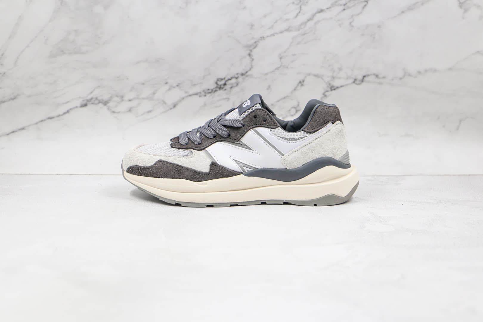 新百伦New Balance 5740纯原版本网面白灰色复古NB5740慢跑鞋原档案数据开发 货号:M5740WD