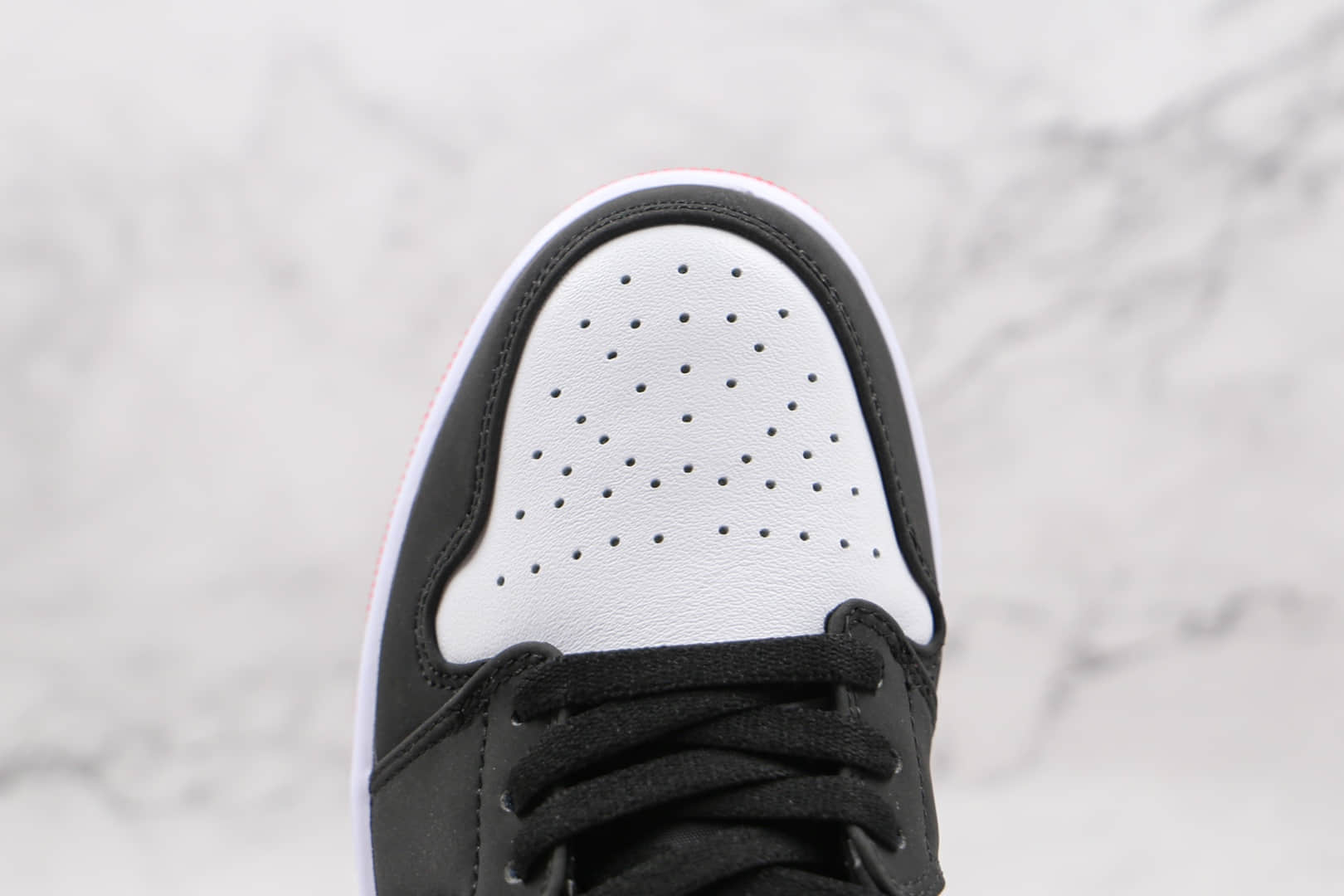 乔丹Air Jordan 1 Low Quai 54纯原版本低帮AJ1黑白格子54数字板鞋原档案数据开发 货号：DM0095-106