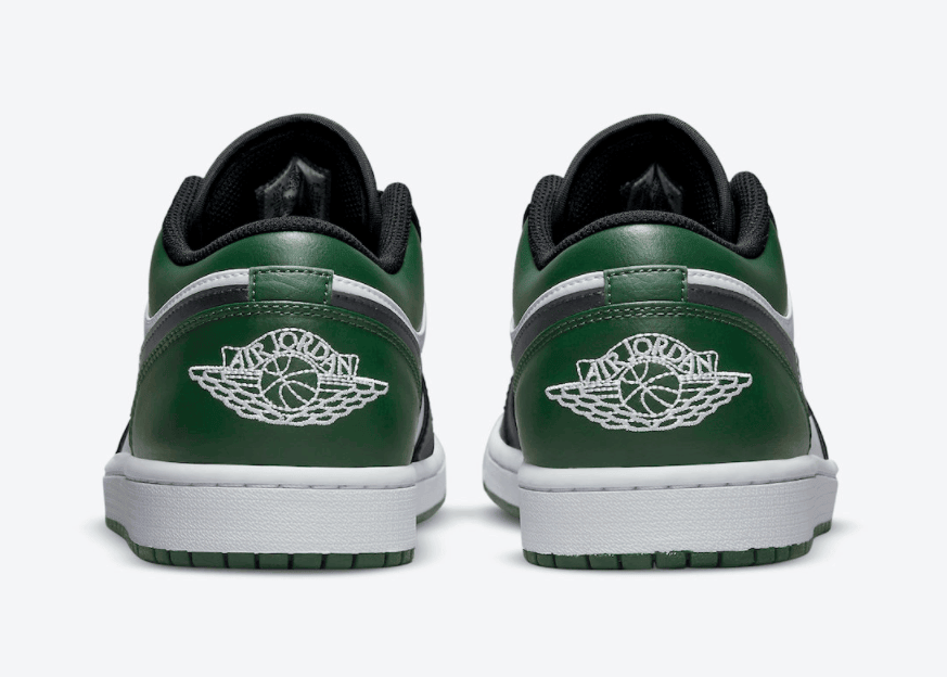 黑绿脚趾+凯尔特人！低帮AJ1新配色曝光！ 货号：553558-371