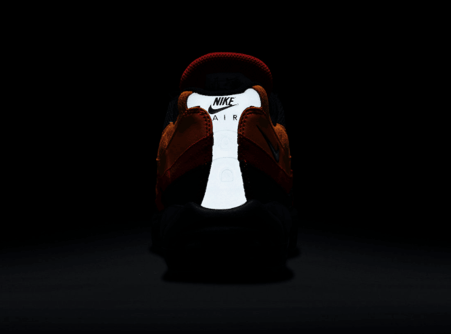 西红柿炒蛋！Nike复古跑鞋Air Max 95新配色即将发售！ 货号：DC9412-001