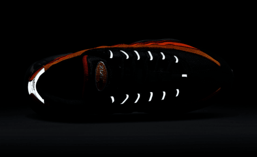 西红柿炒蛋！Nike复古跑鞋Air Max 95新配色即将发售！ 货号：DC9412-001