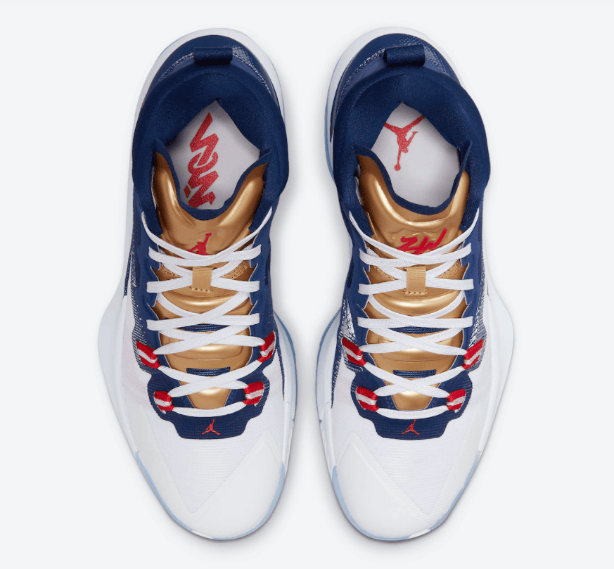 美国队配色！全新锡安战靴Jordan Zion 1即将登场！ 货号：DA3130-401