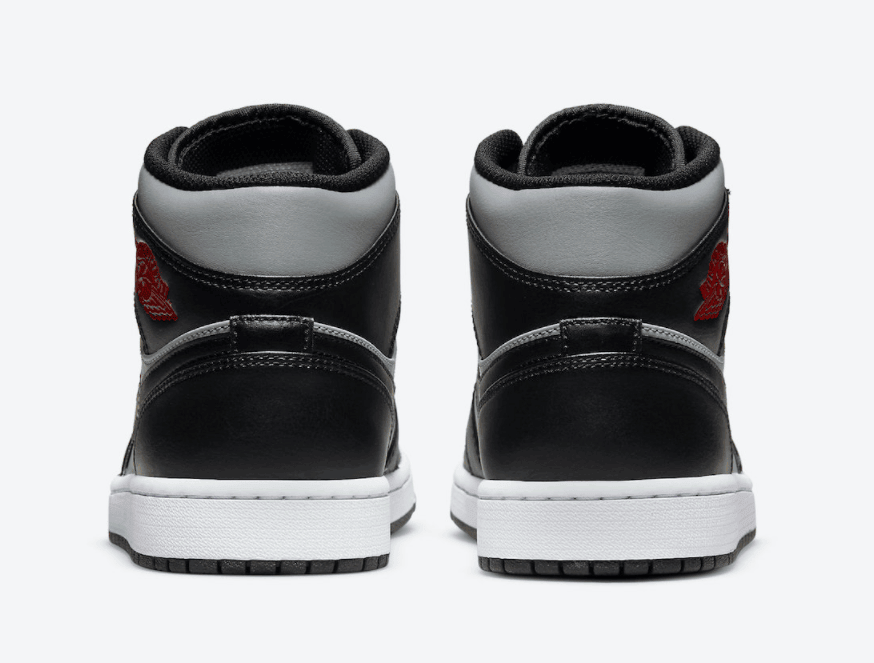 经典Shadow影子既视感!全新黑灰AJ1 Mid官图释出! 货号:554724-096