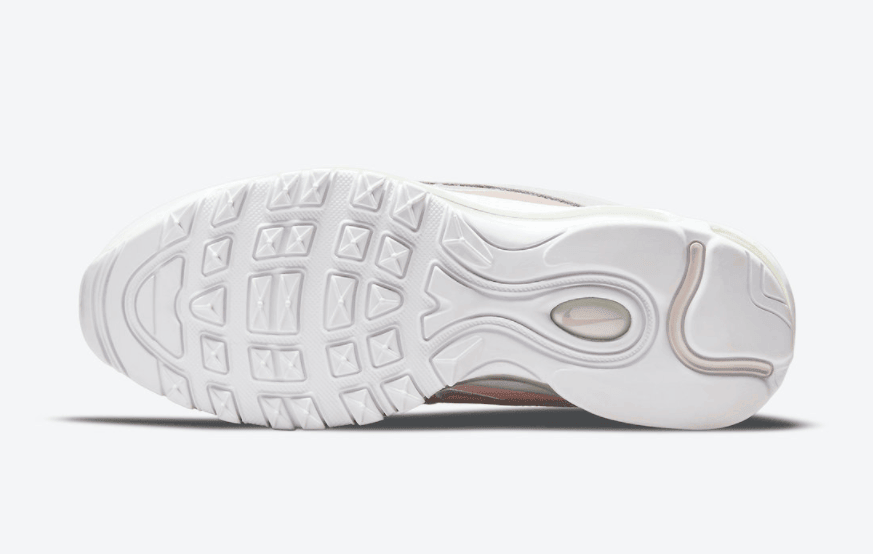 粉白少女心！复古跑鞋Nike Air Max 97新配色即将登场！ 货号：DJ3874-600
