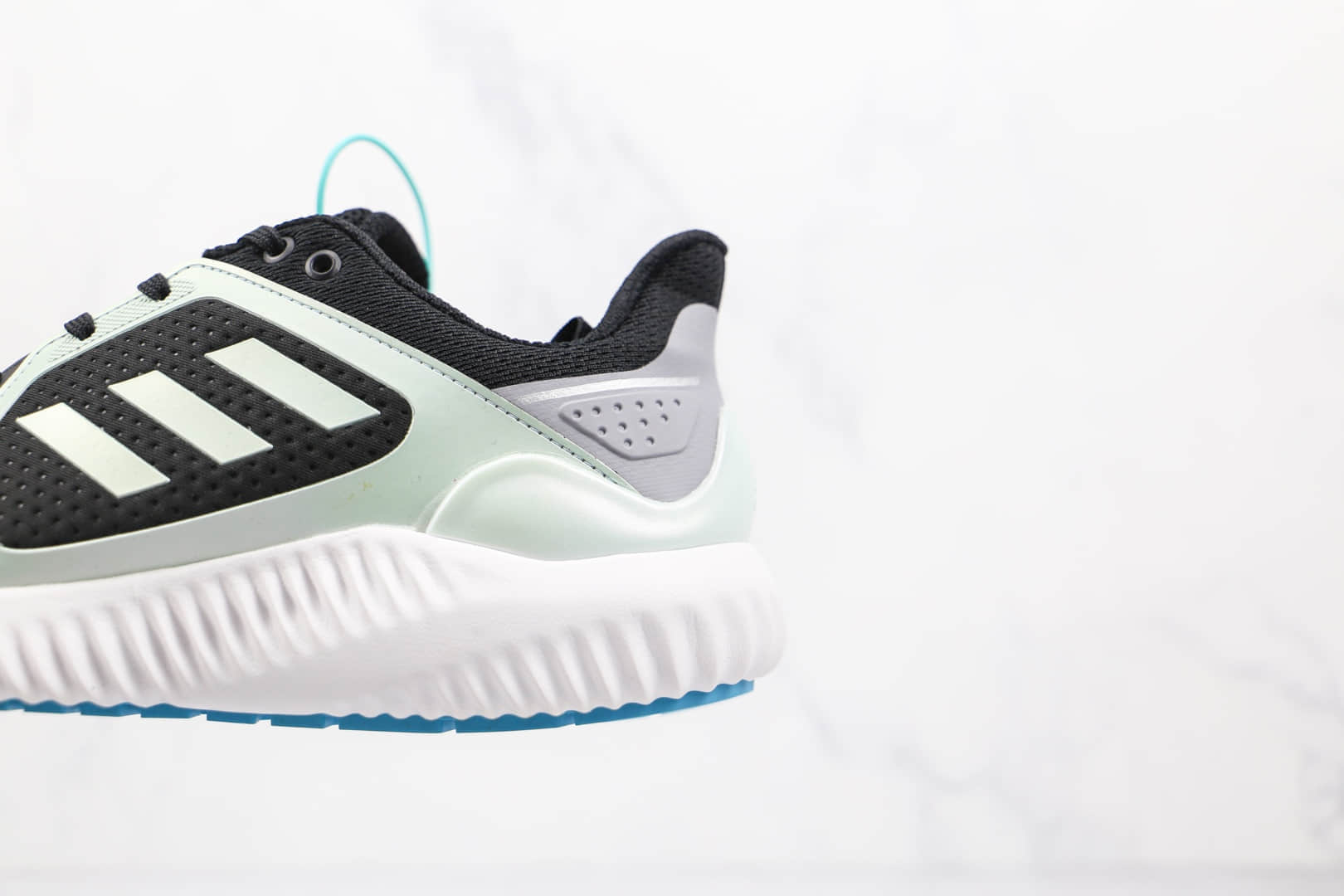 阿迪达斯Adidas Climawarm Bounce纯原版本黑绿色暖风跑鞋原档案数据开发 货号：FX0188