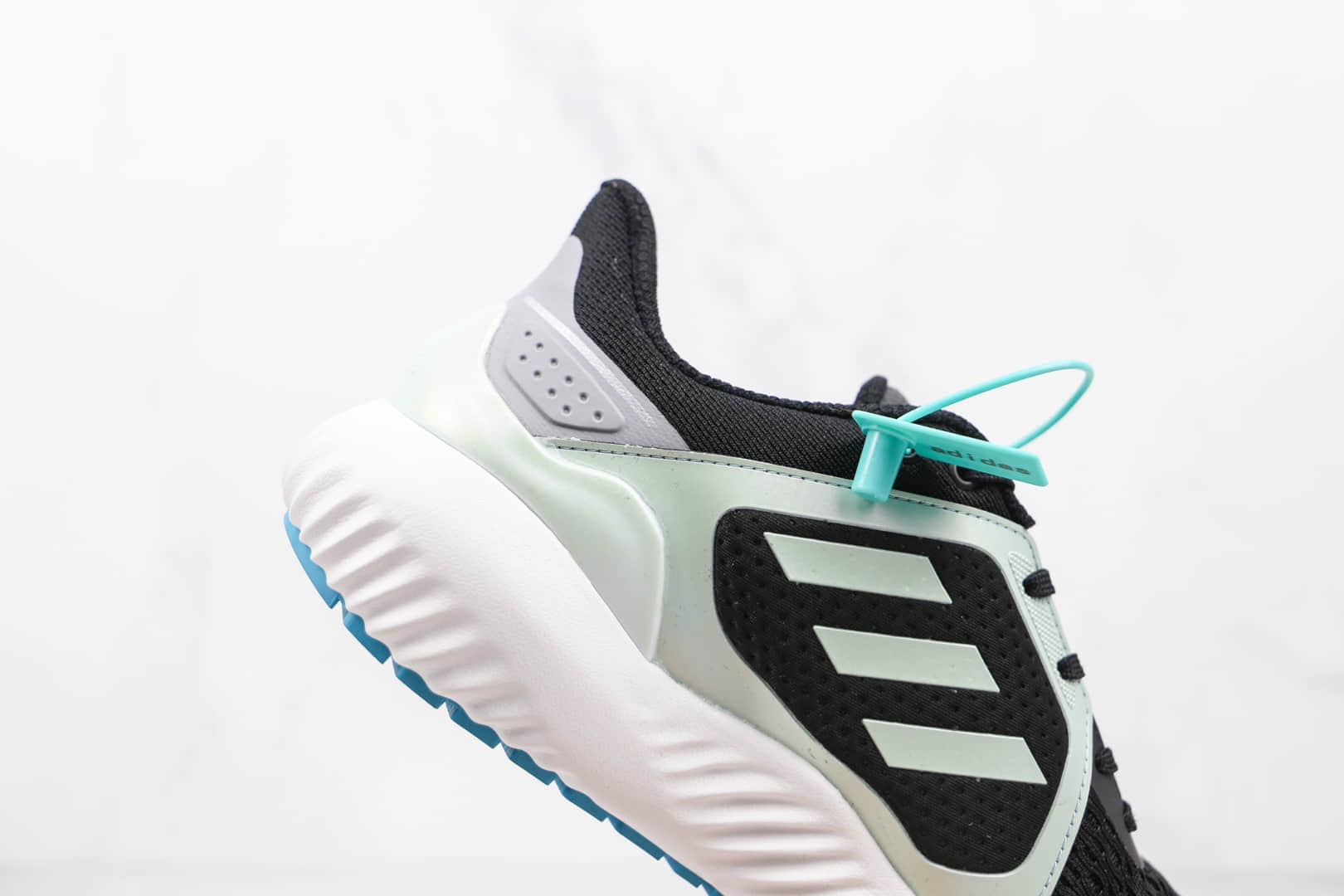 阿迪达斯Adidas Climawarm Bounce纯原版本黑绿色暖风跑鞋原档案数据开发 货号：FX0188