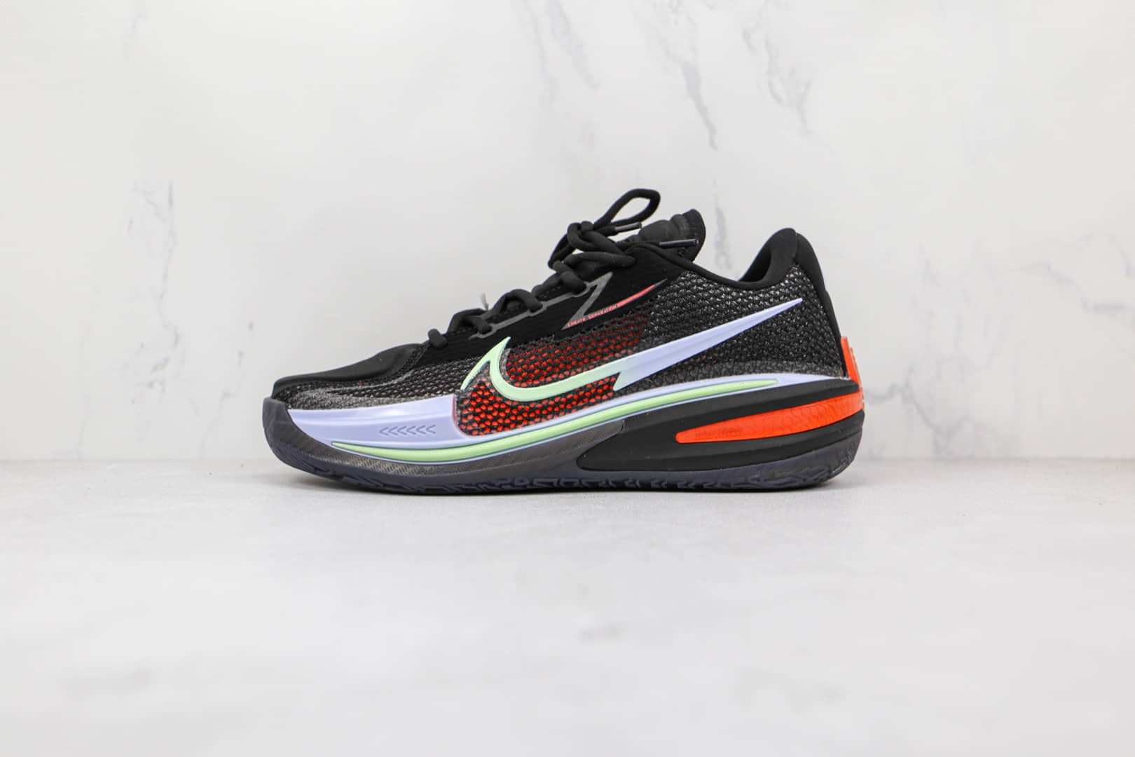 耐克Nike Zoom GT Cut纯原版本黑红绿色GT篮球鞋原档案数据开发 货号：CZ0176-006
