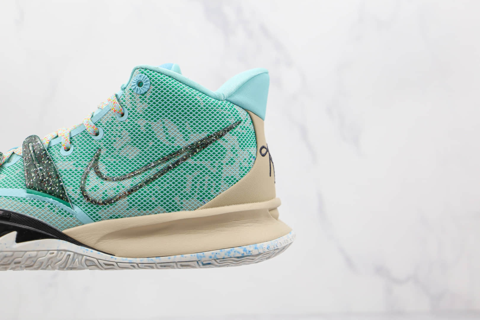 耐克Kyrie 7 Ep灭世纯原版本欧文7代蓝色篮球鞋内置气垫支持实战 货号:CQ9327-402