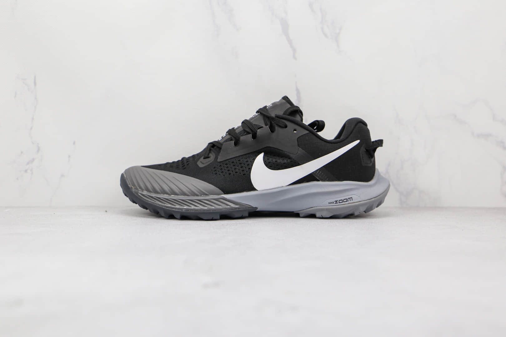 耐克Nike Air Zoom Terra Kiger 6纯原版本征服荒野系列飞马6代黑白色慢跑鞋原盒原标 货号:CJ0219-001