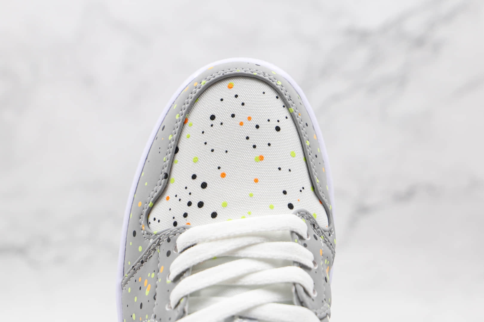 乔丹Air Jordan 1 Low纯原版本乔1篮球鞋低帮AJ1喷墨白灰原鞋开模 货号：DC0774-001