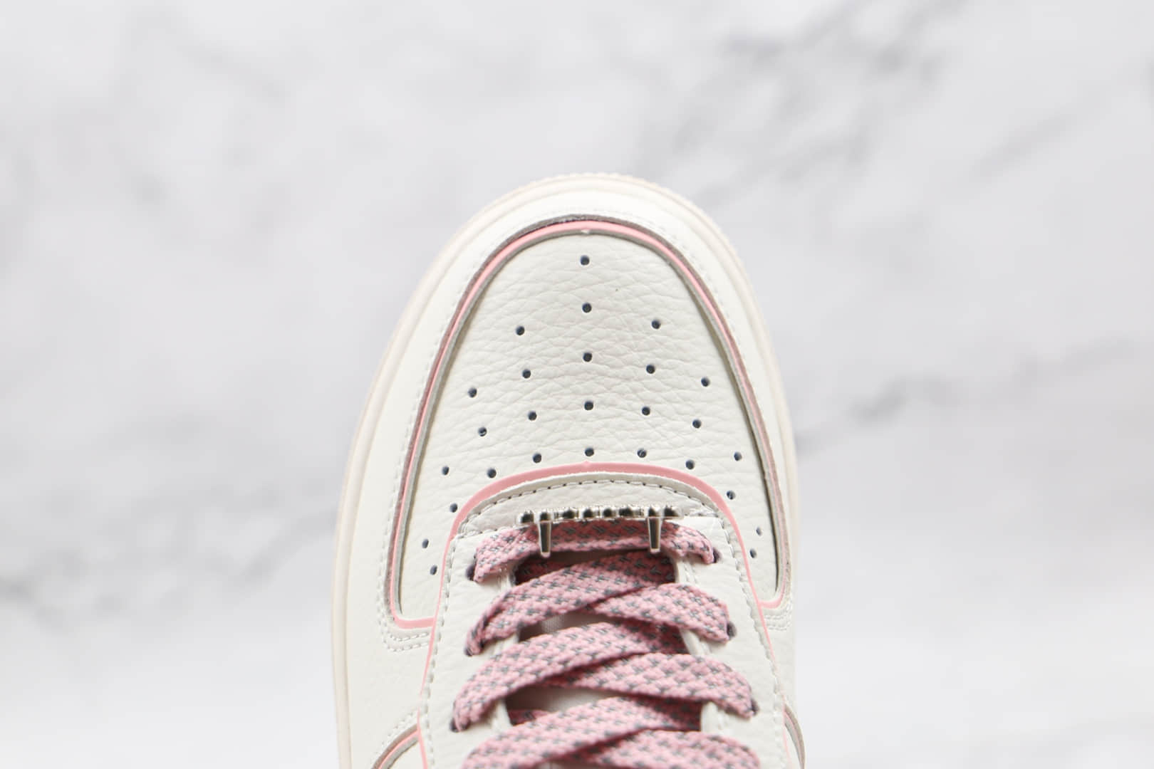 耐克Nike Air Force 1 Low '07纯原版本低帮空军一号白粉色板鞋内置气垫 货号:UH8958-033