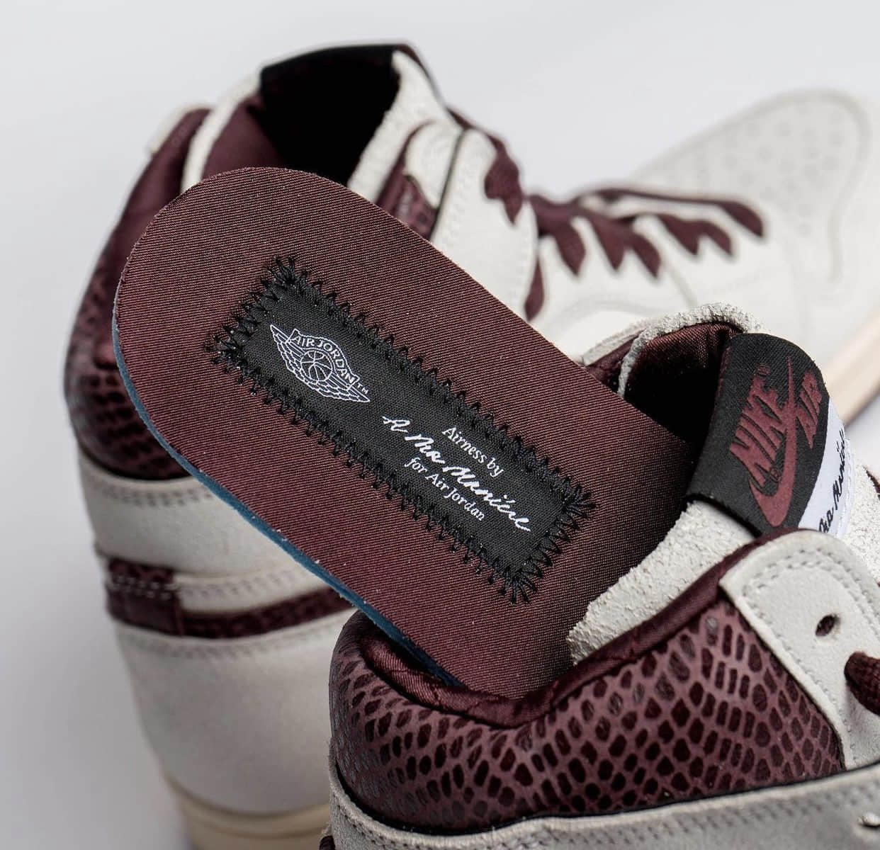 AMM x AJ1上脚图曝光!质感颜值兼并! 货号:DO7097-100