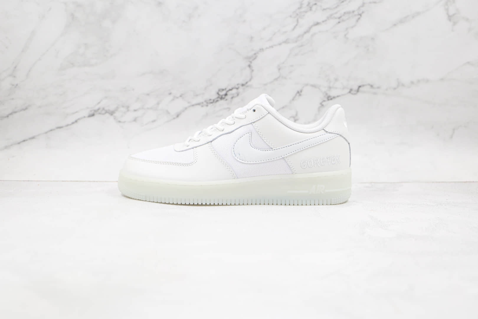 耐克Nike Air Force 1 GORE-TEX纯原版本低帮空军一号机能纯白板鞋内置气垫 货号:DJ7968-100