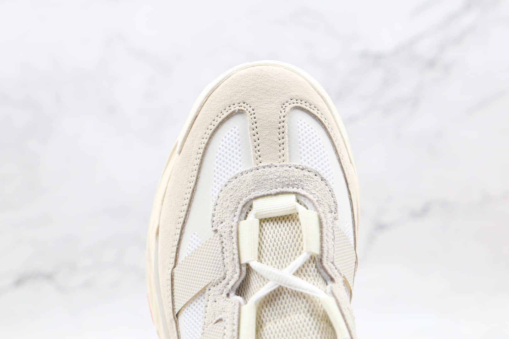 阿迪达斯Adidas Originals NiteBall纯原版本街球风格米白灰色老爹鞋原盒原标 货号：FX7652